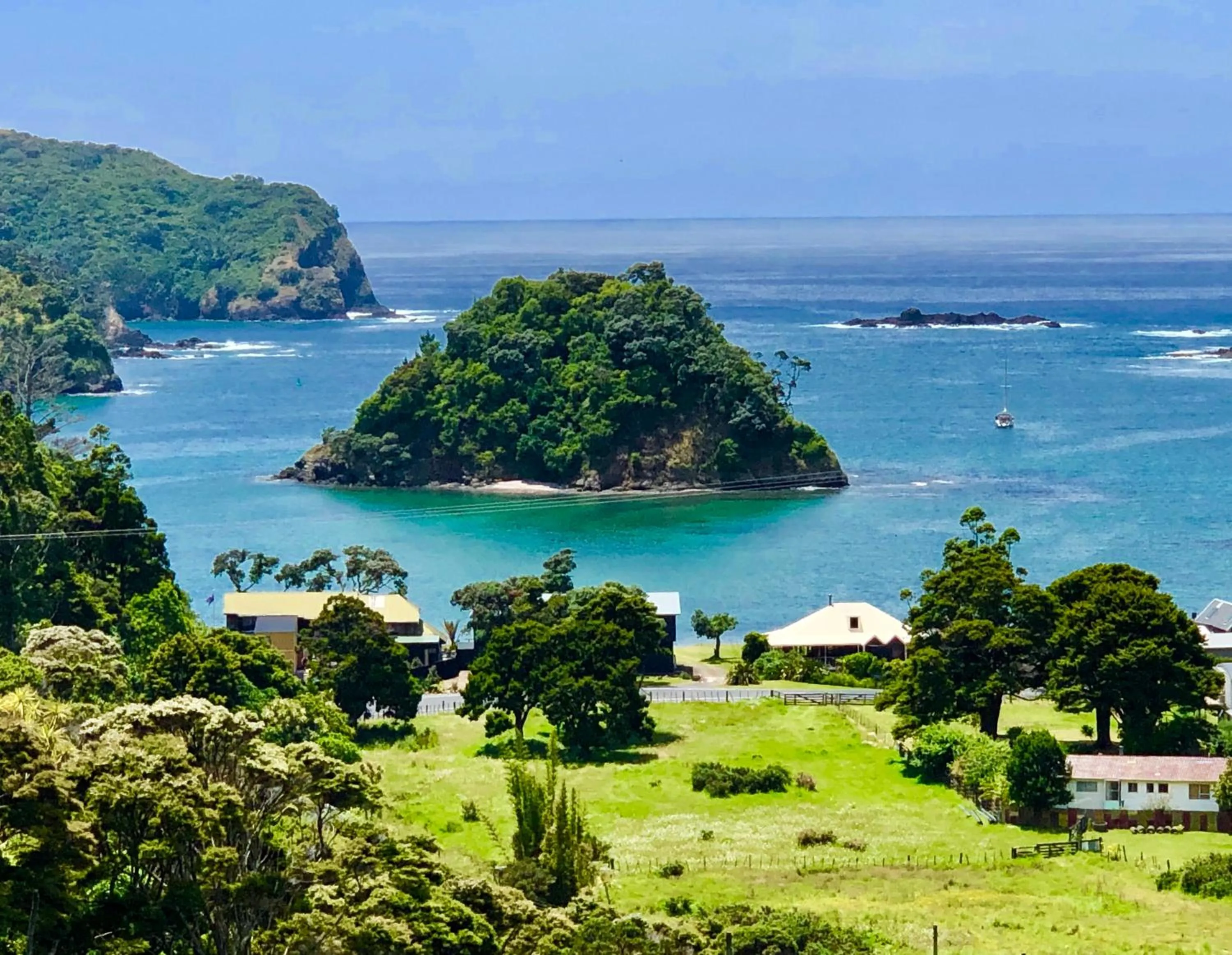 Nearby landmark in Absolute Beach front-Tutukaka Harbour