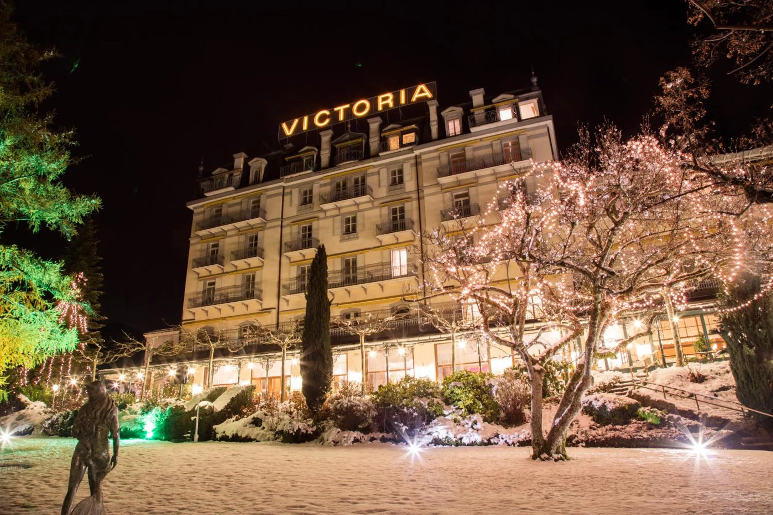 Property building in Hotel Victoria Glion