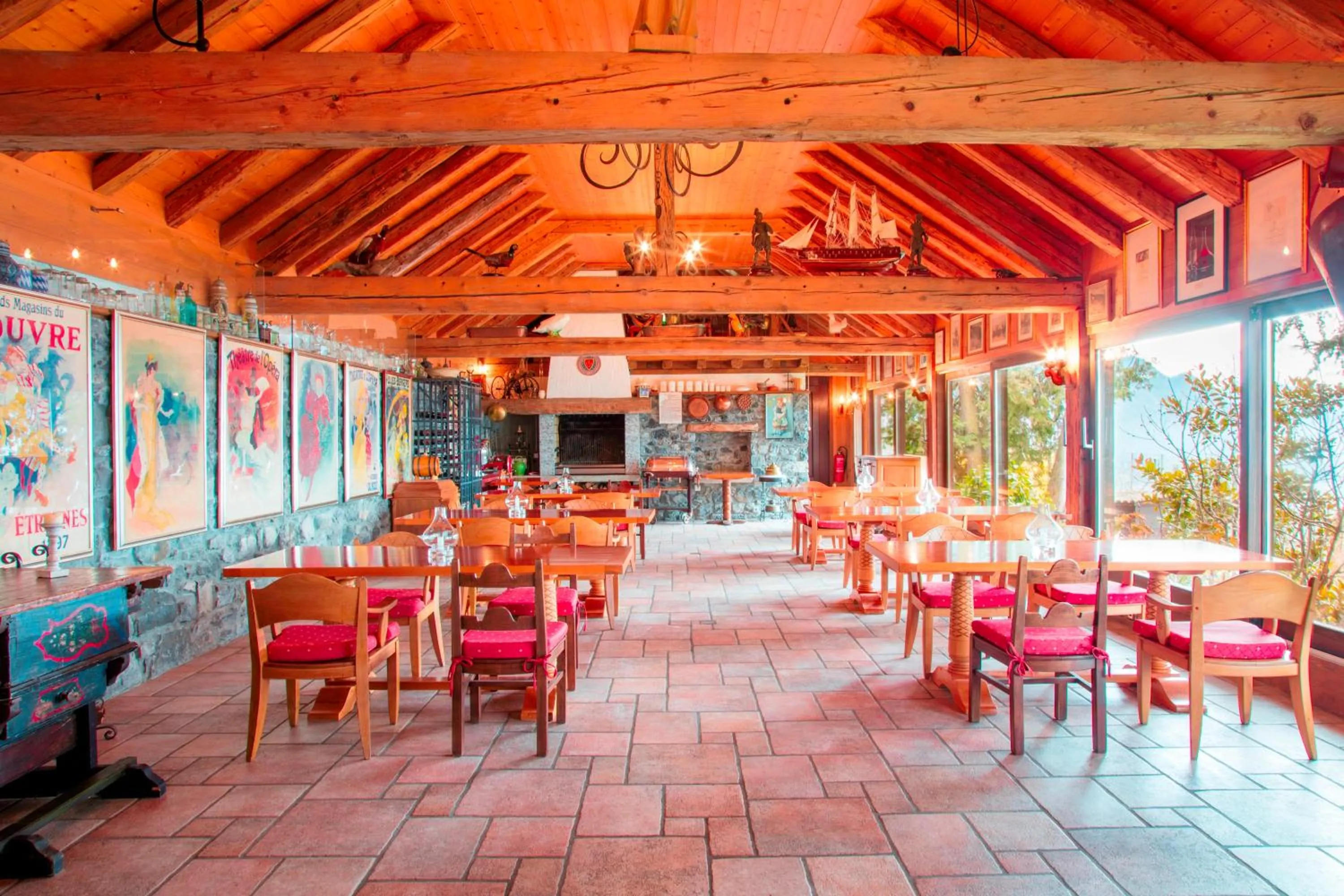 Restaurant/places to eat in Hotel Victoria Glion