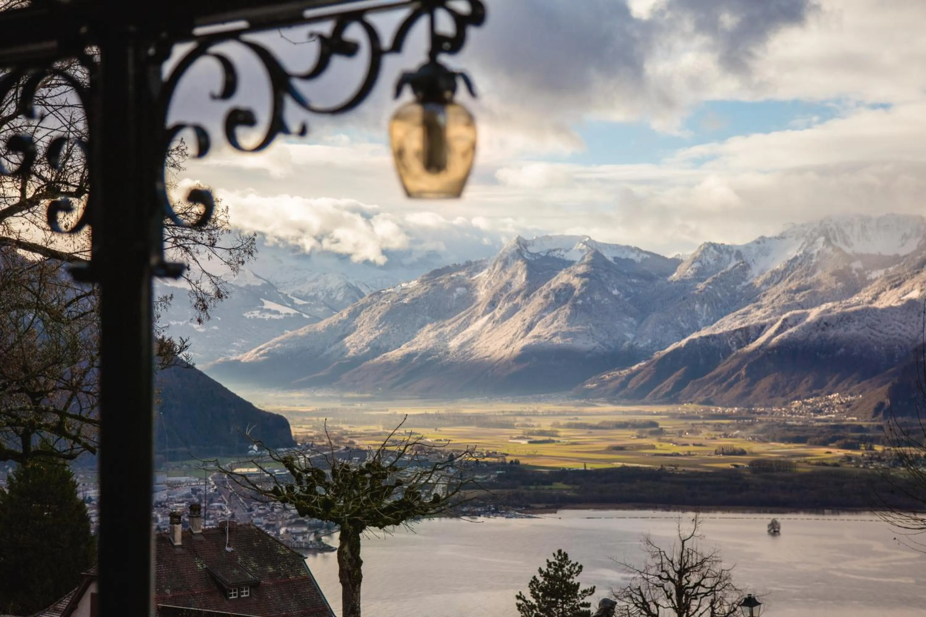 Natural landscape in Hotel Victoria Glion