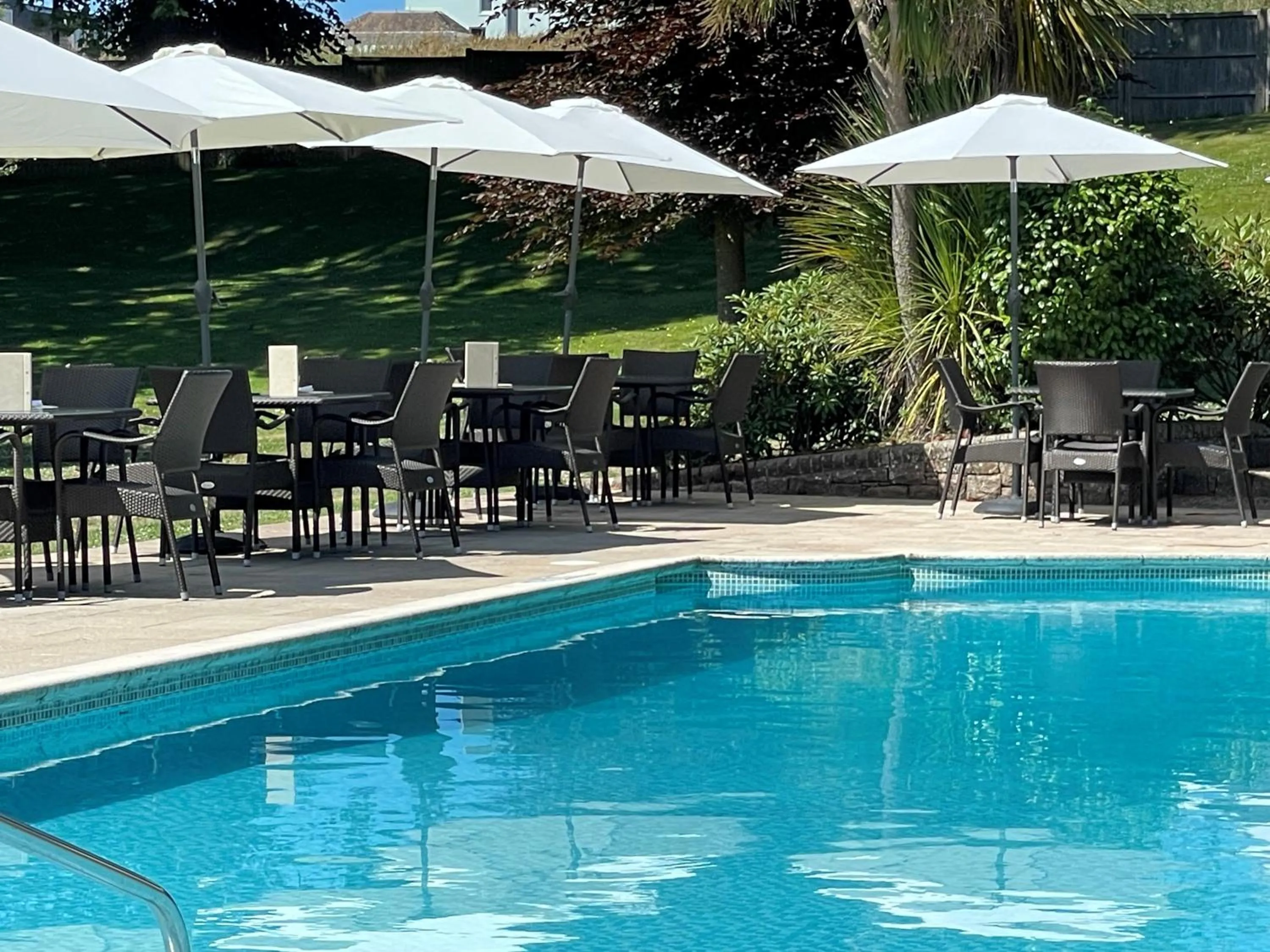 Balcony/Terrace in Longueville Manor