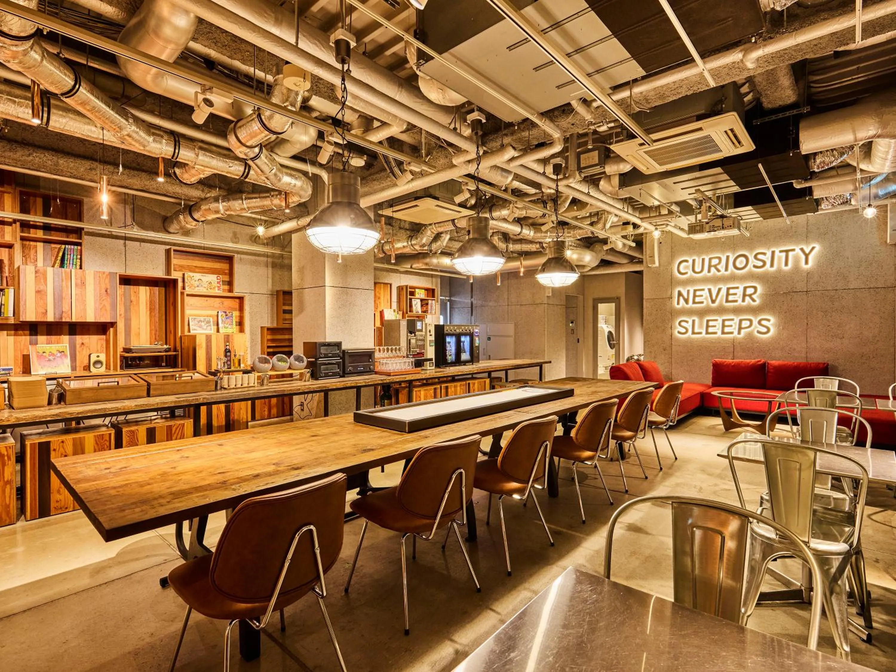 Lounge or bar in ONE@Tokyo by insomnia