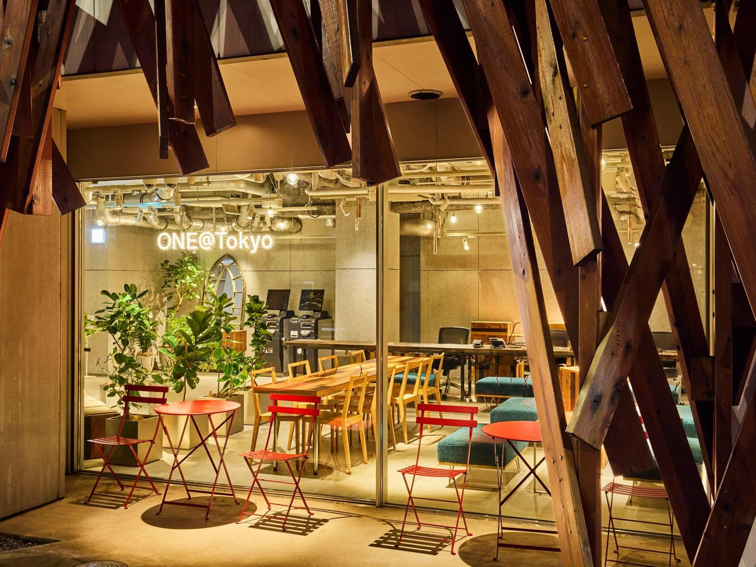 Lounge or bar in ONE@Tokyo by insomnia