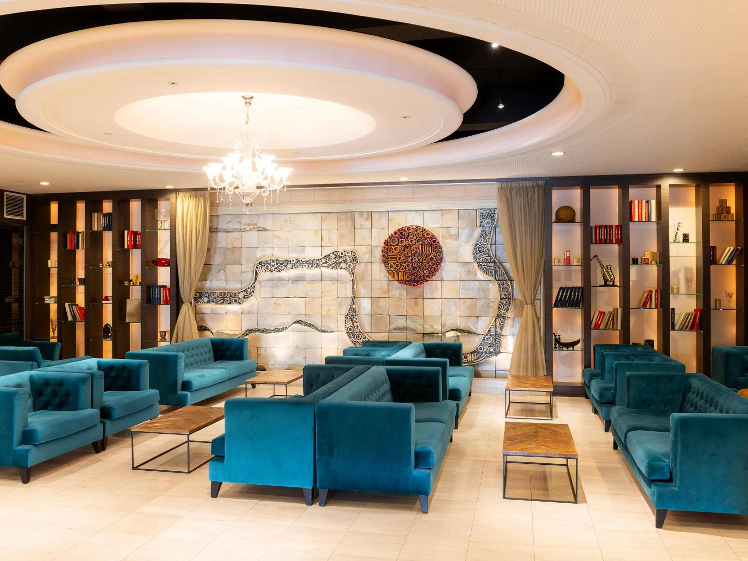 Lobby or reception in Miyakonojo Green Hotel