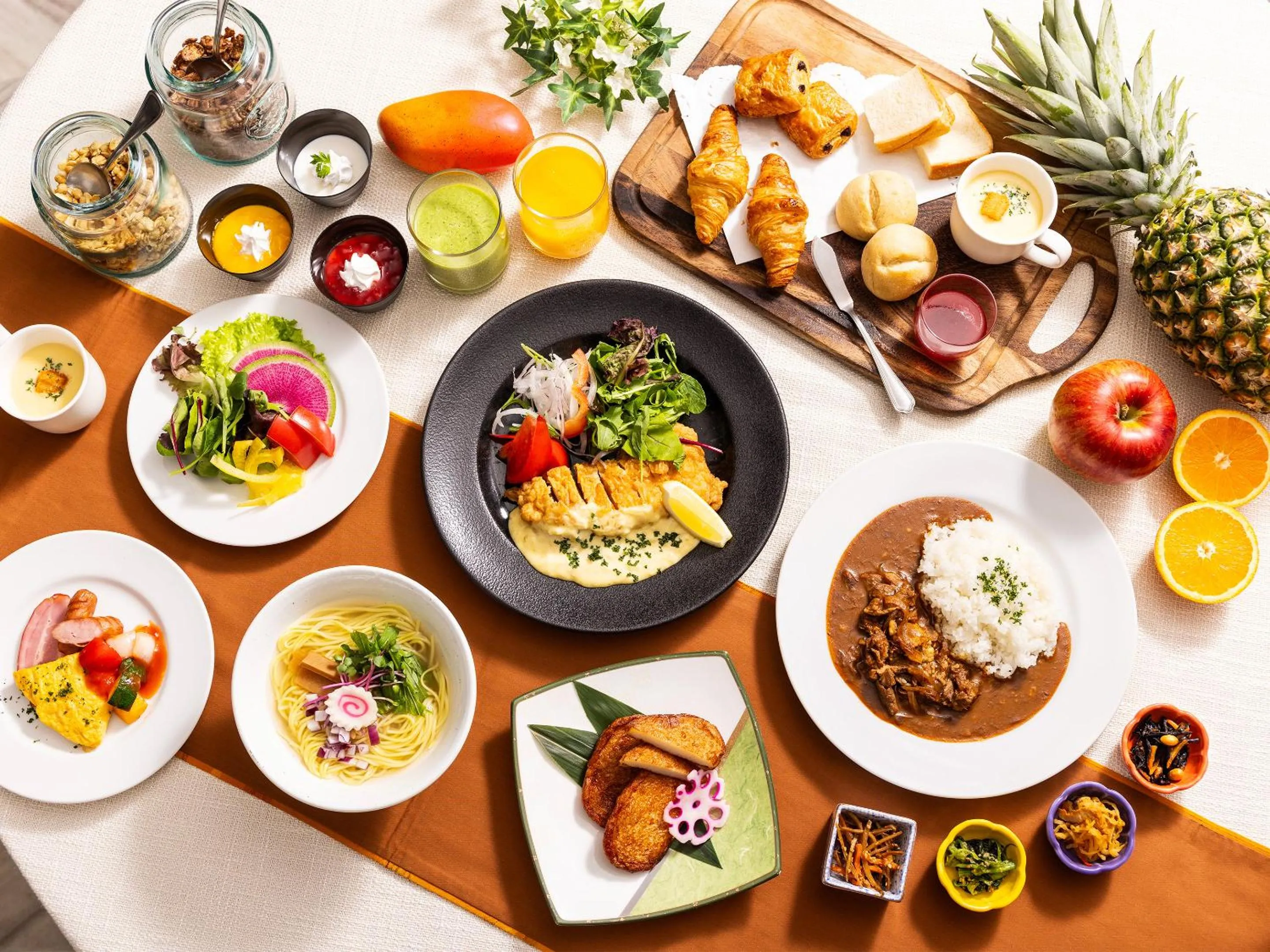 Breakfast in Miyakonojo Green Hotel