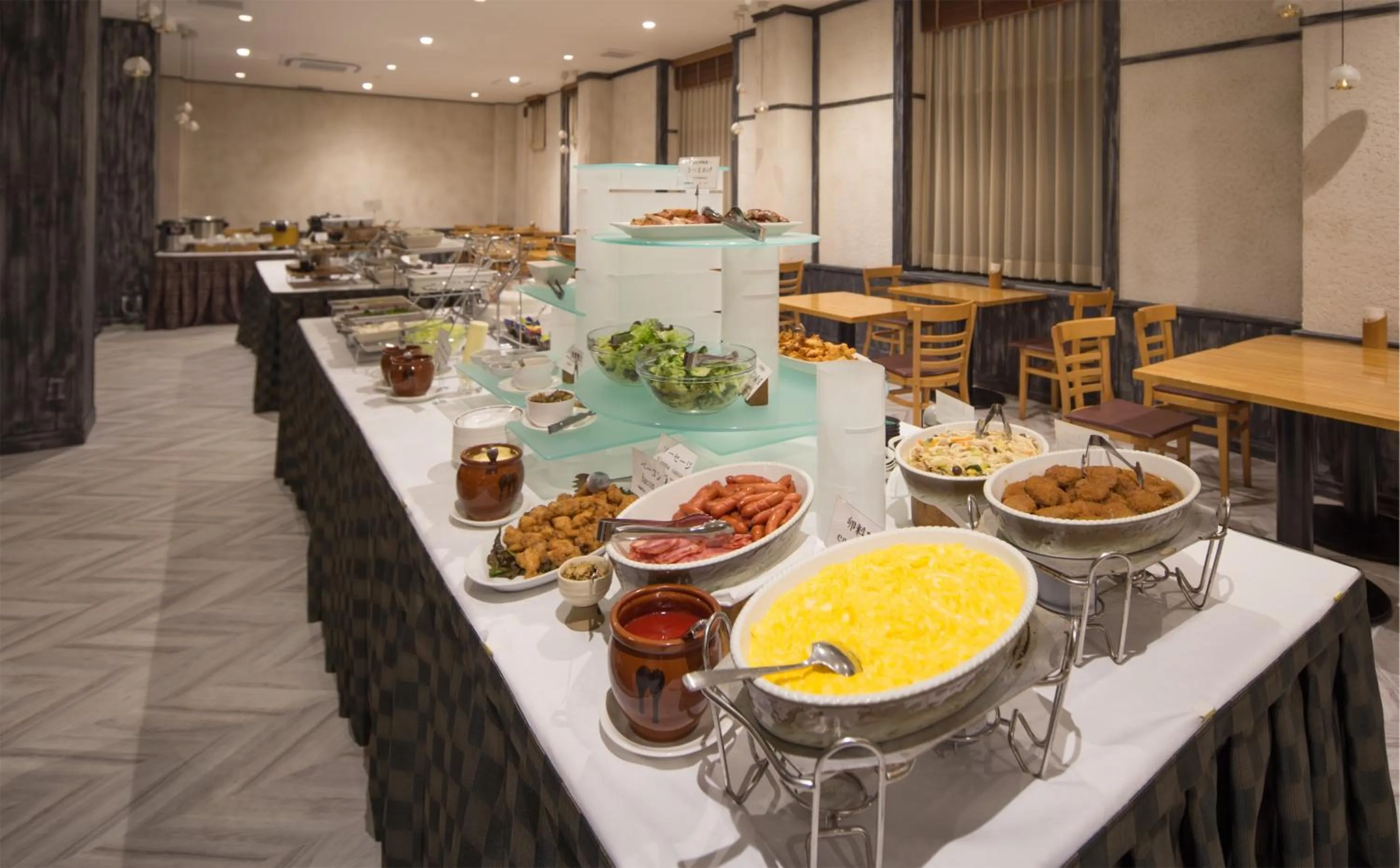 Buffet breakfast in Miyakonojo Green Hotel