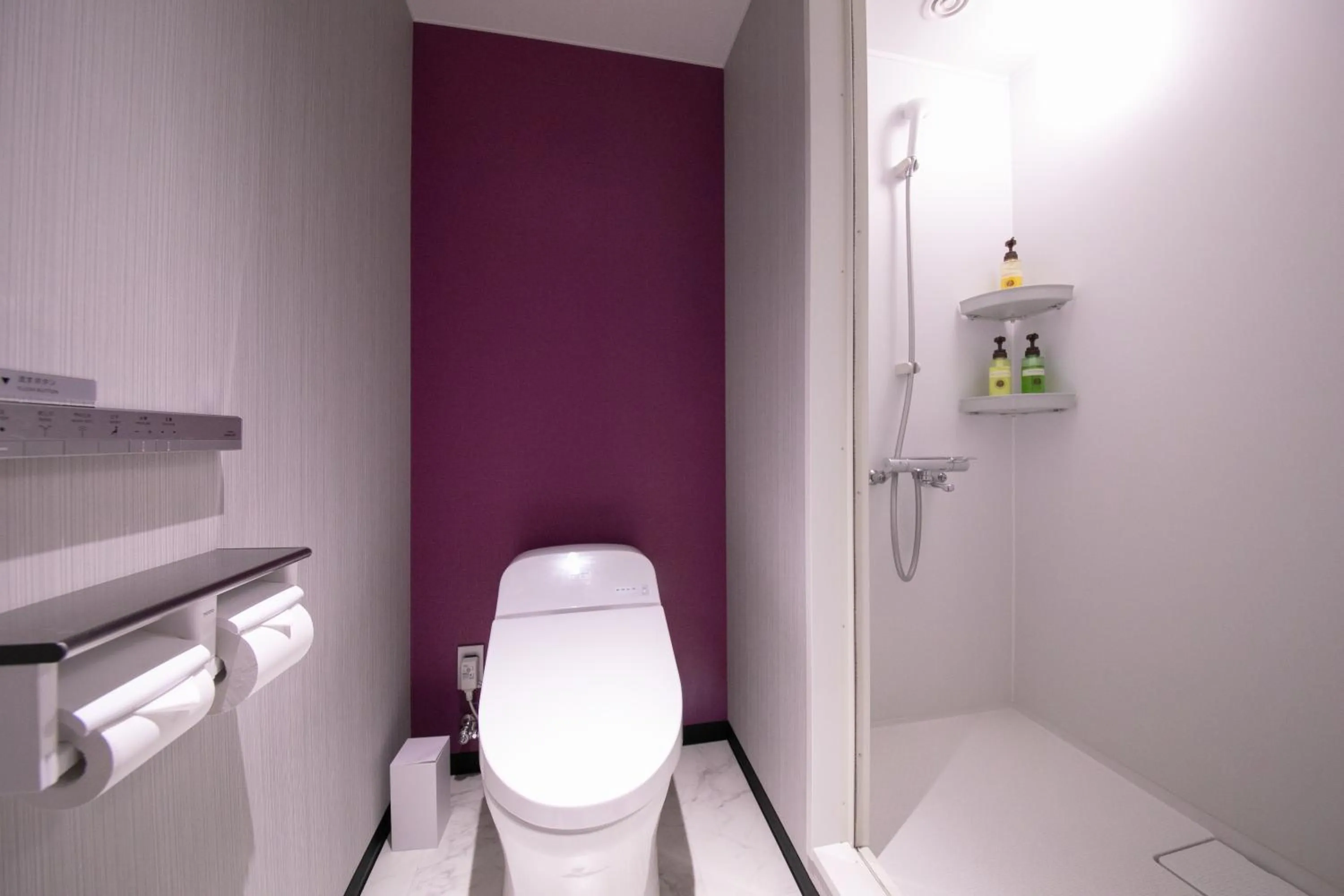 Shower in Miyakonojo Green Hotel