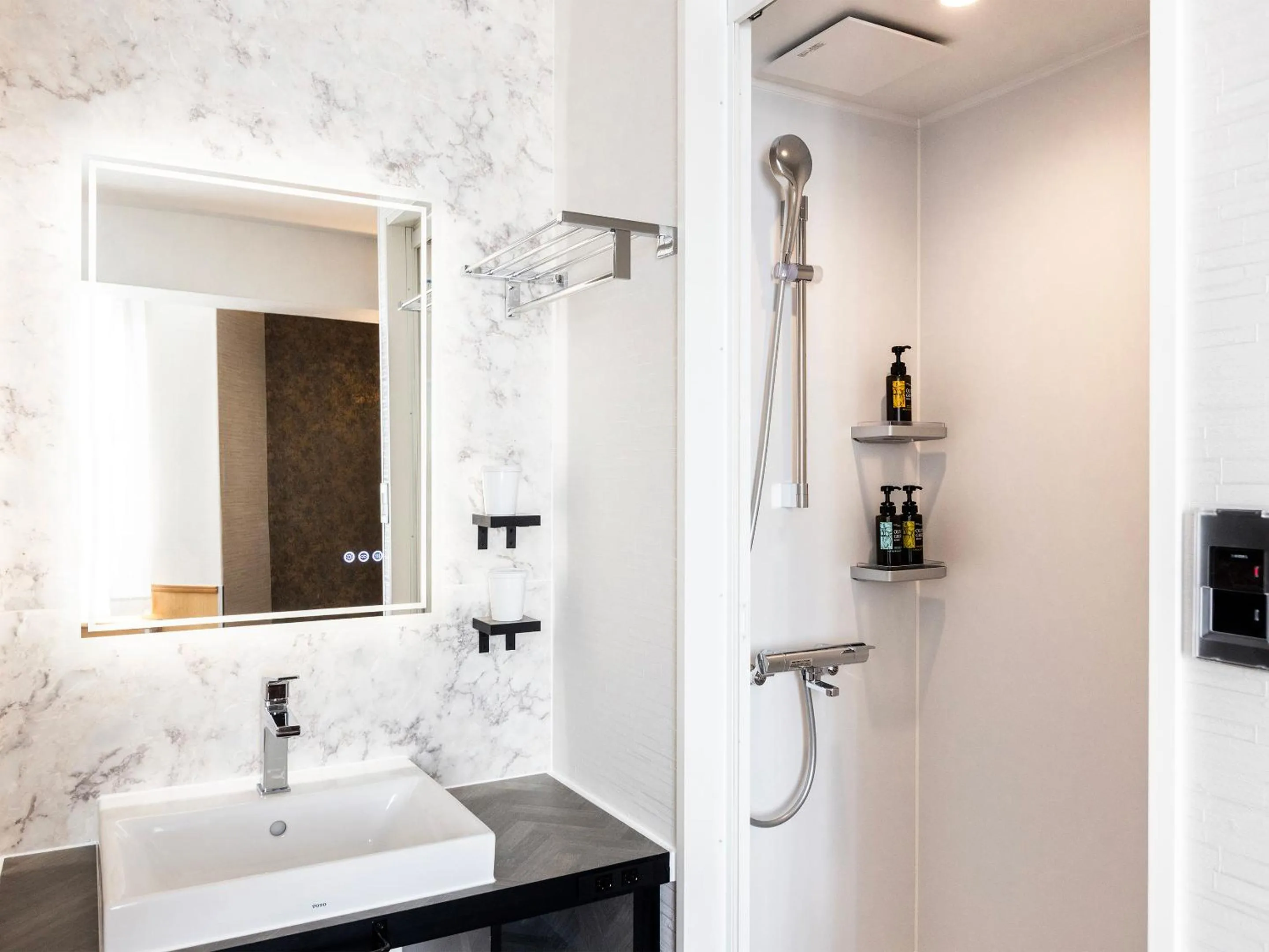 Shower in Miyakonojo Green Hotel