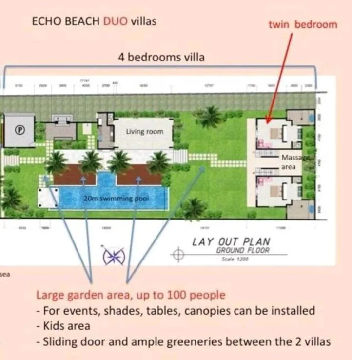 Natural landscape in Echo Beach Duo