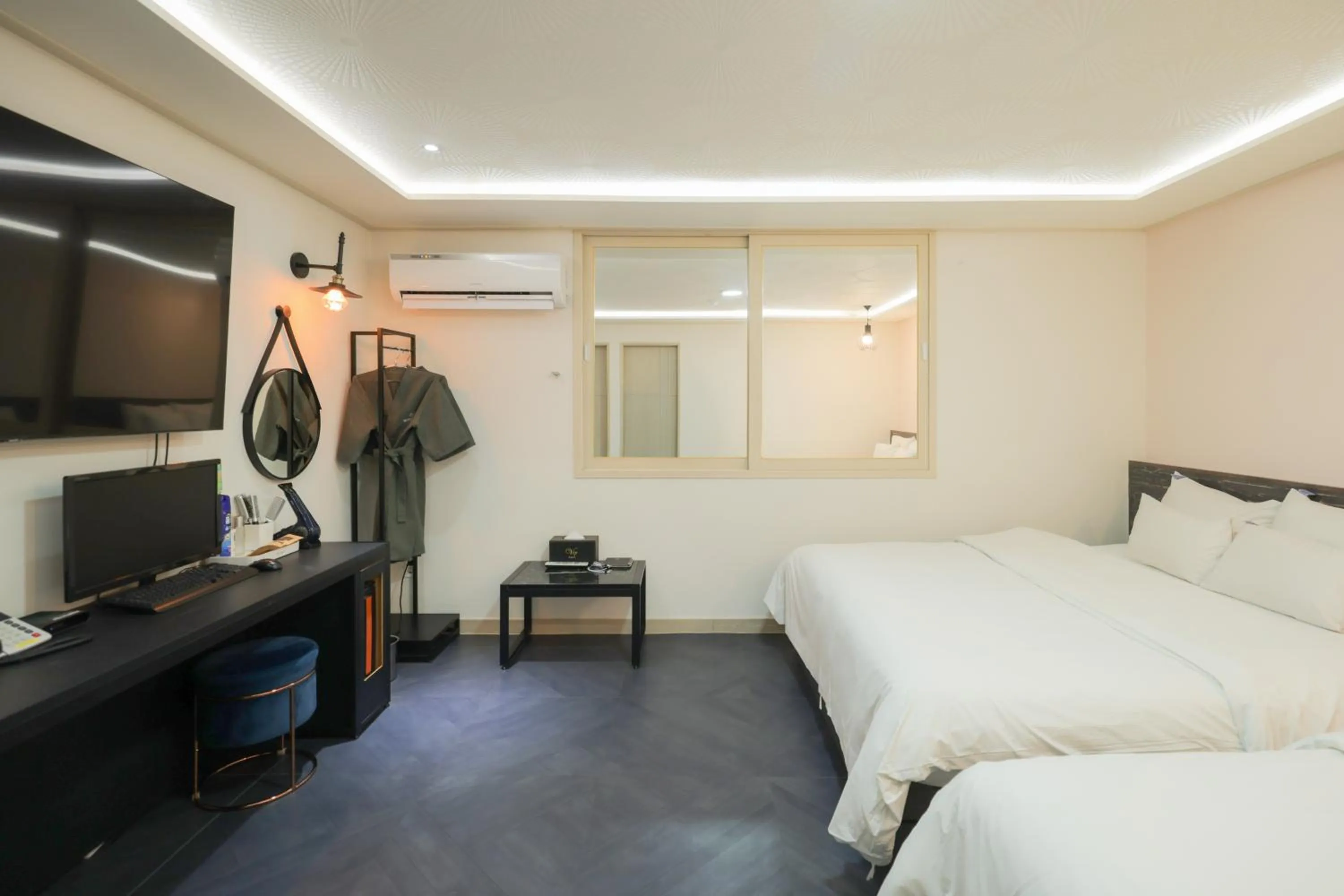 Bed in VIP Hotel Mokpo