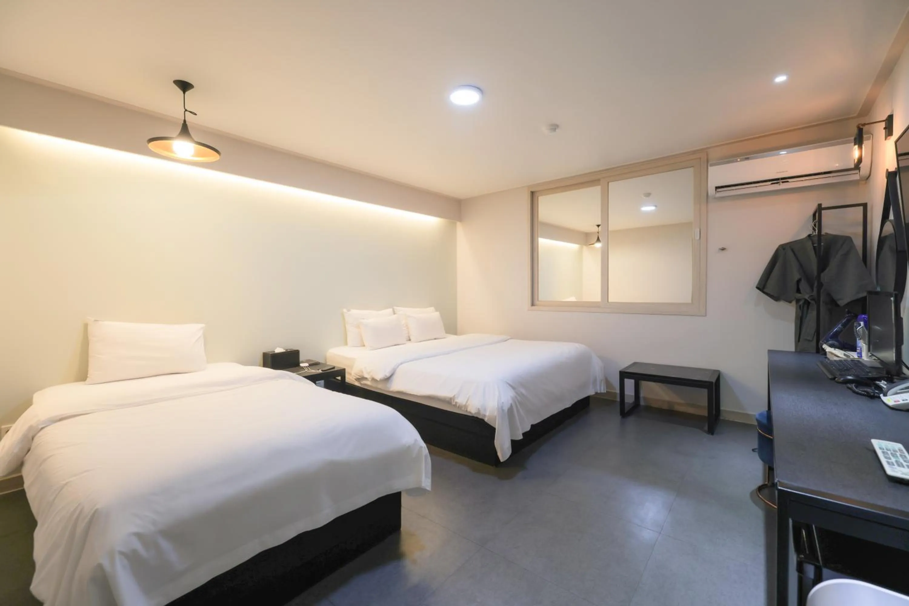 Bed in VIP Hotel Mokpo
