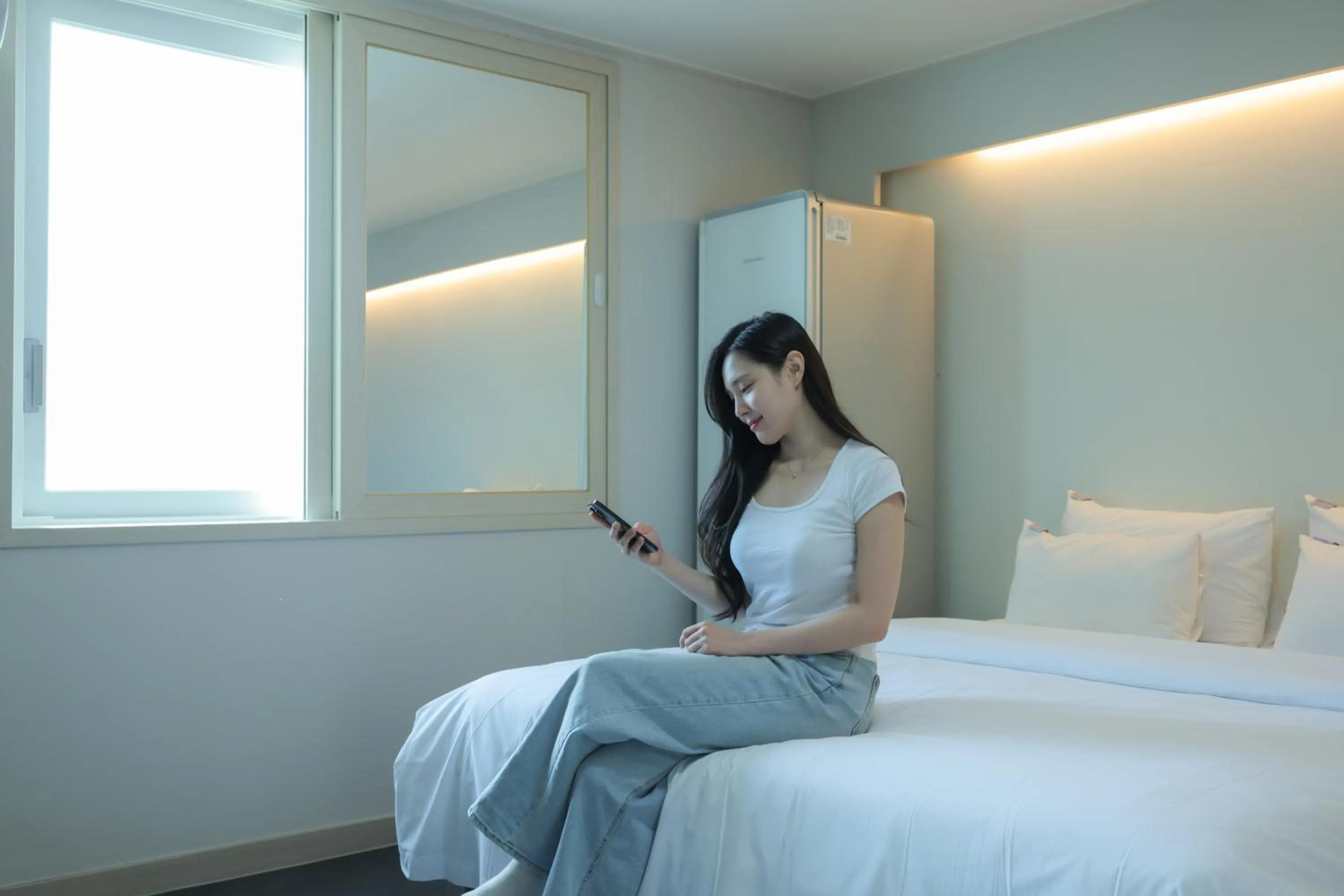 Bed in VIP Hotel Mokpo