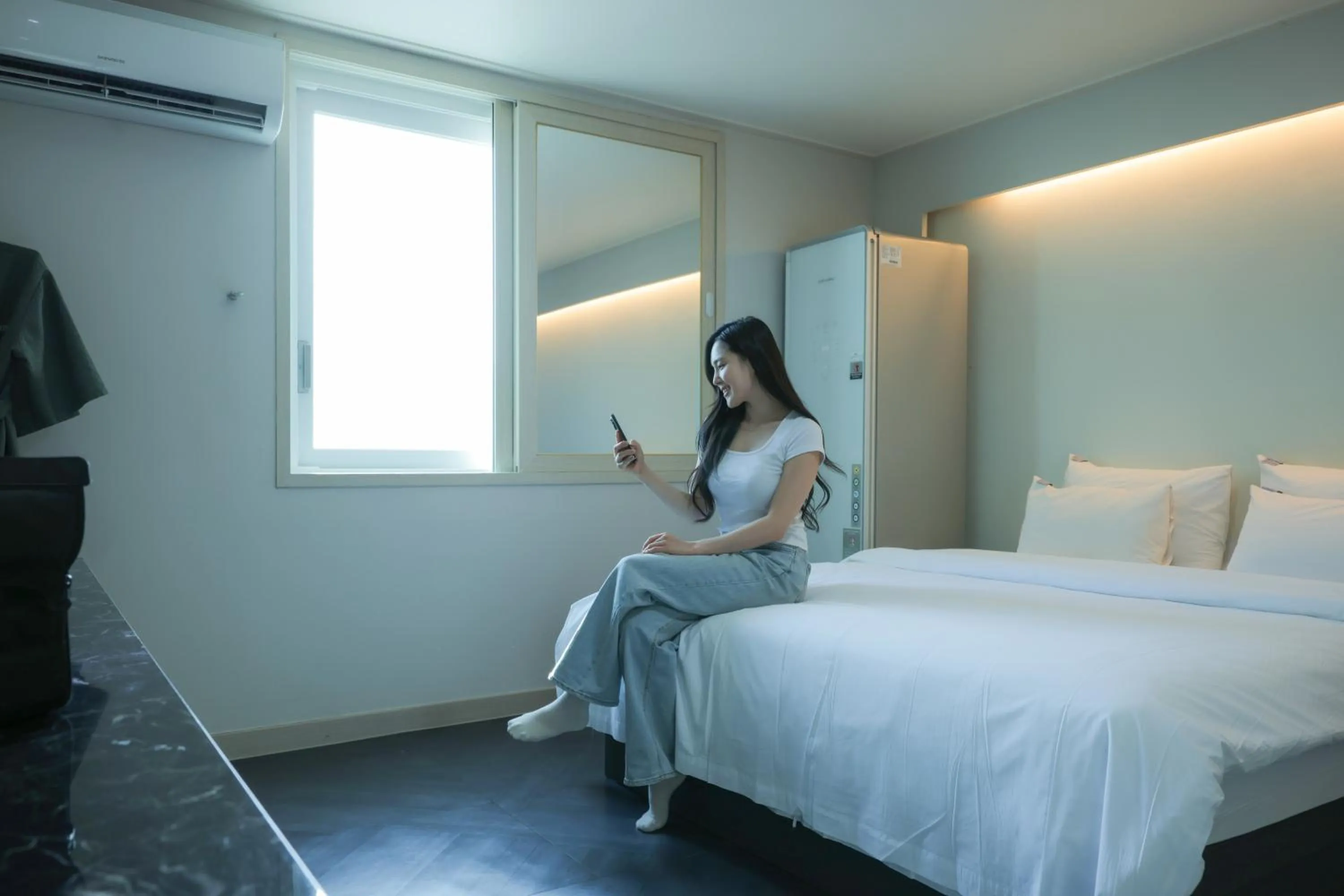 Bed in VIP Hotel Mokpo