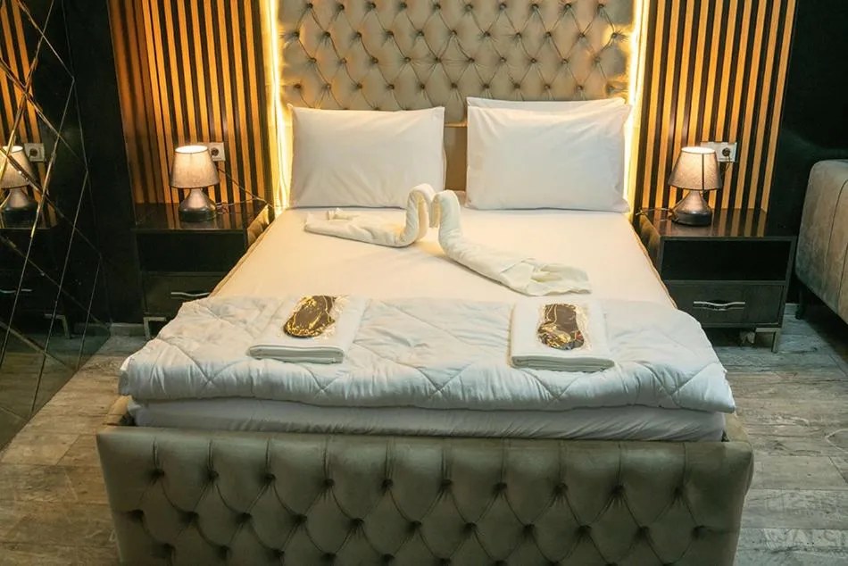 Bed in Ömer Agah Istanbul Hotel Bayrampasa