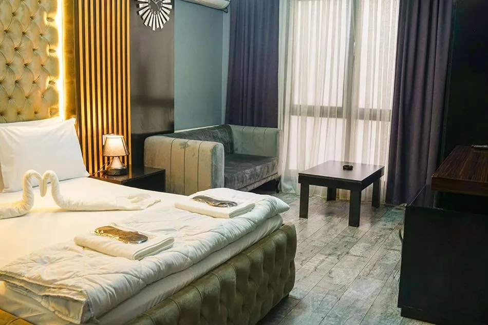 Bed in Ömer Agah Istanbul Hotel Bayrampasa