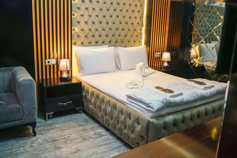 Bed in Ömer Agah Istanbul Hotel Bayrampasa
