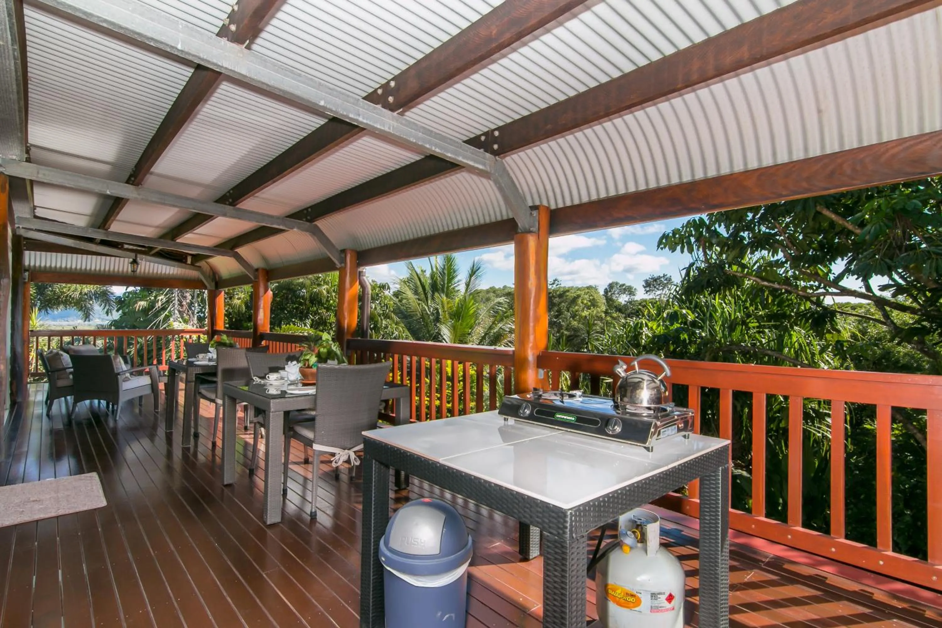 Balcony/Terrace in Daintree Manor B&B