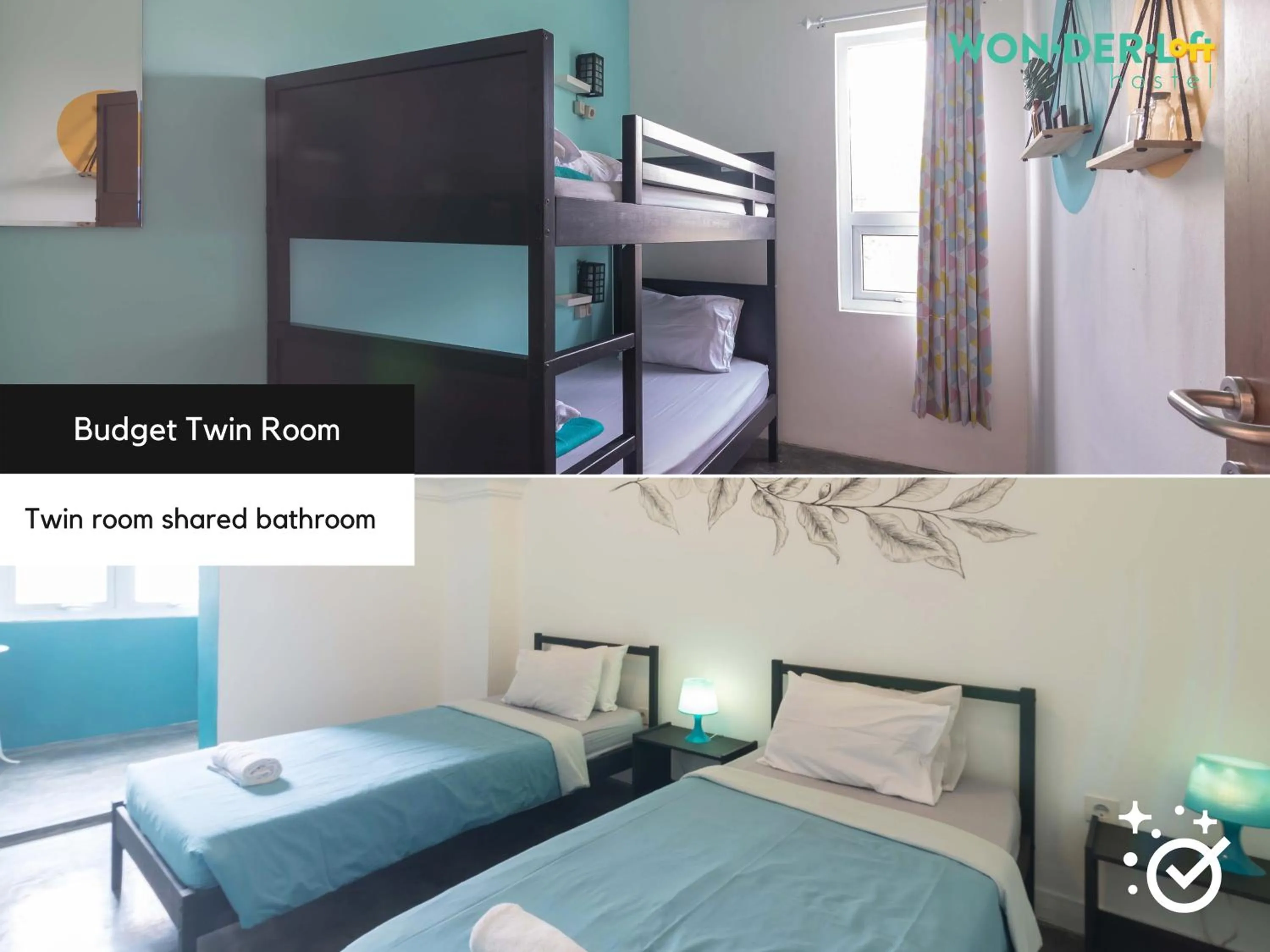 Bedroom, Bed in Wonderloft Hostel Kota Tua