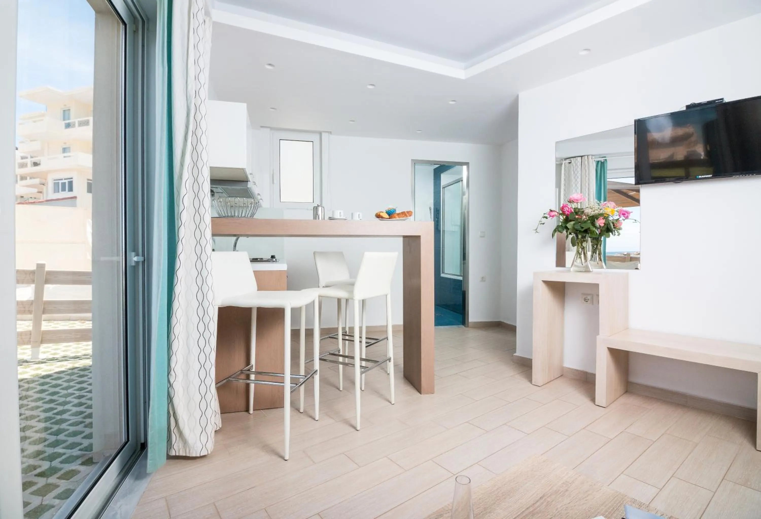 Garden in Christina Beach Hotel