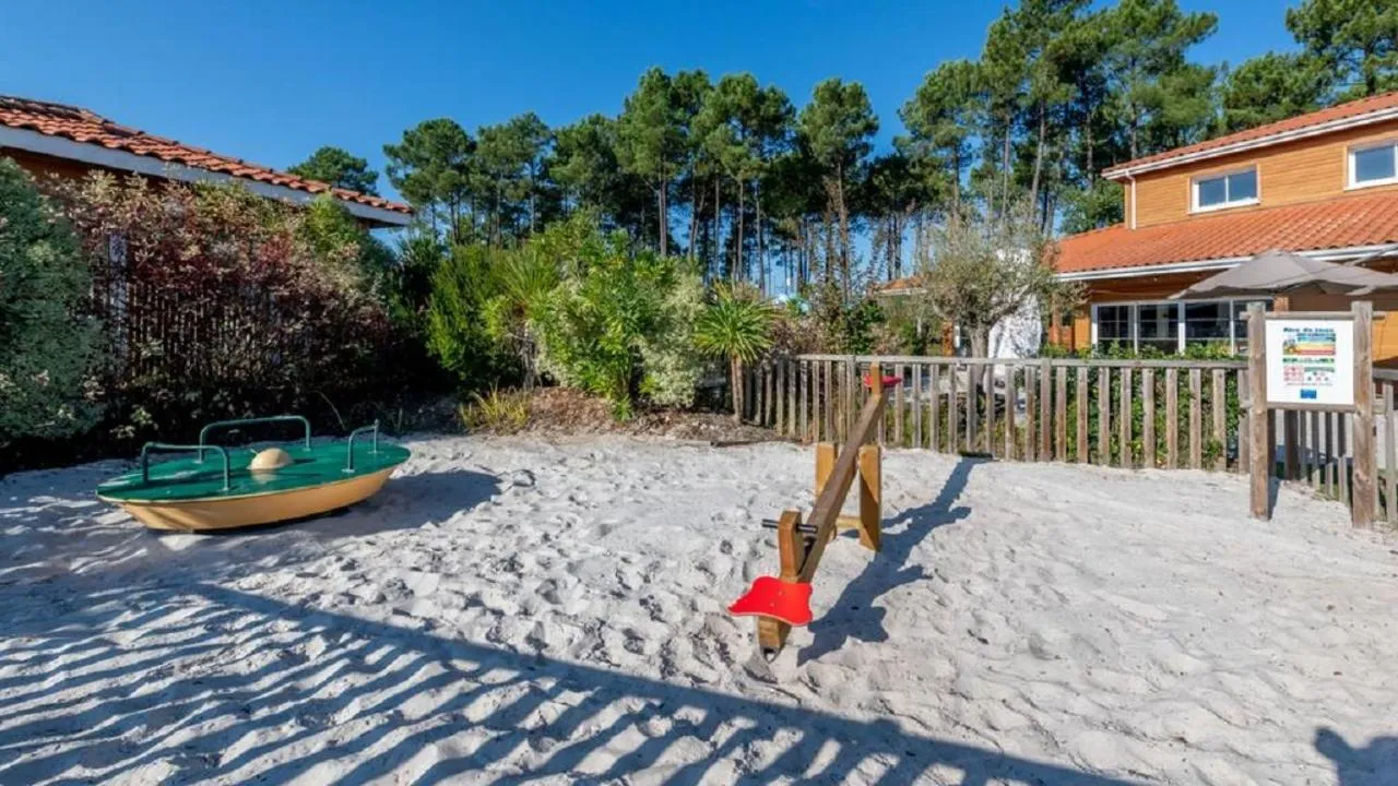 Children play ground in Laouchet Le Hameau des Grands Lacs