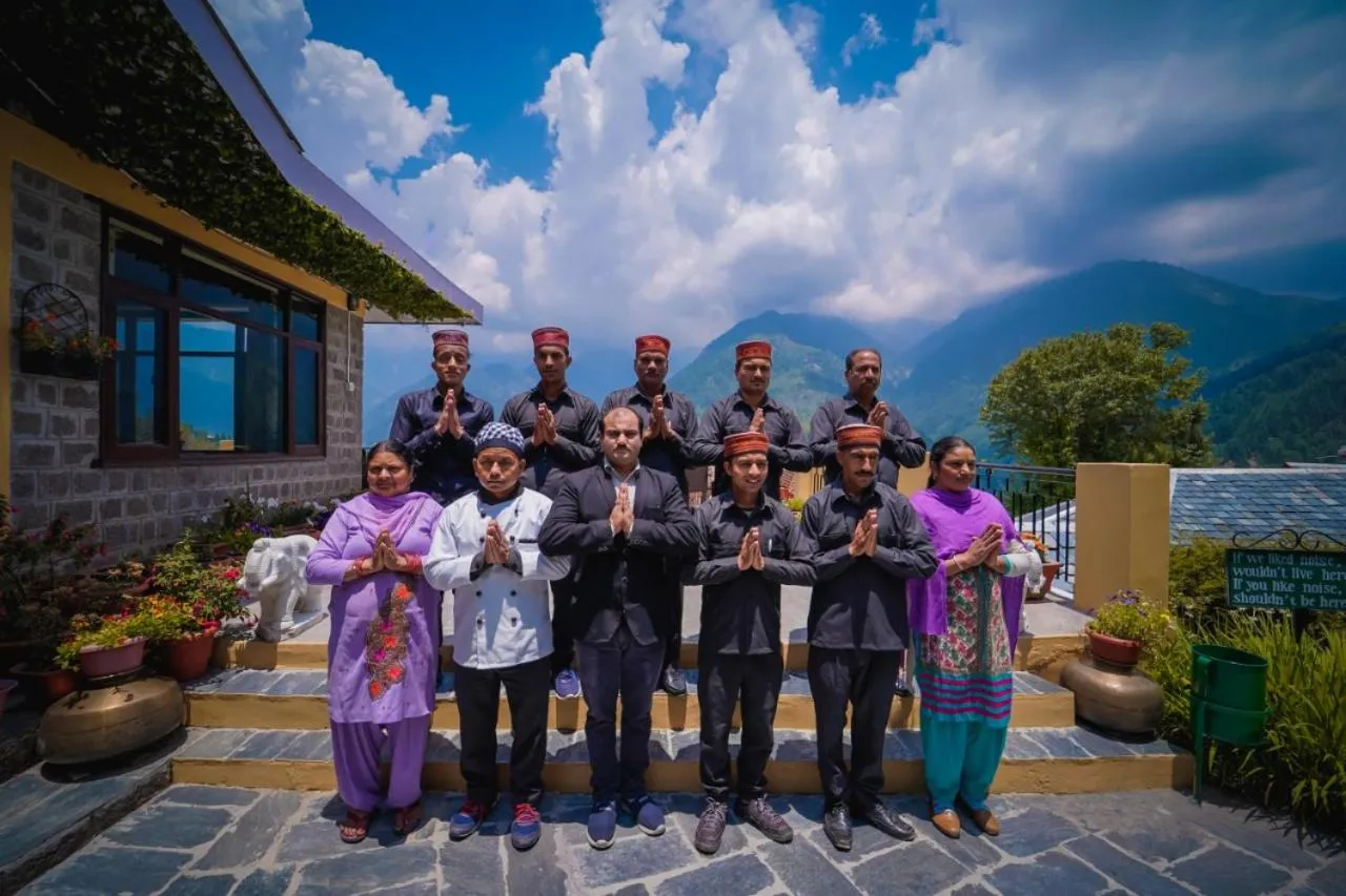 Staff in Hotel Udechee Huts, McLeod Ganj