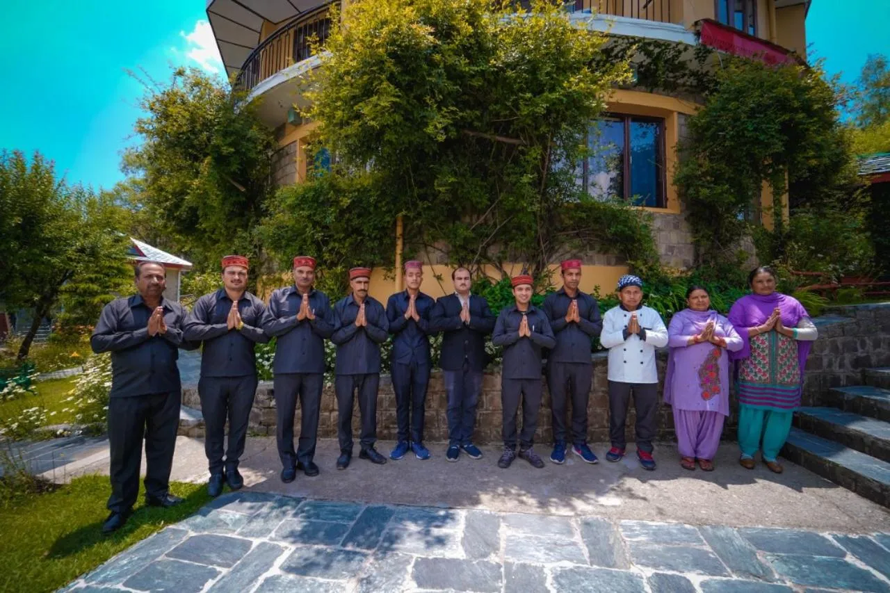 Staff in Hotel Udechee Huts, McLeod Ganj