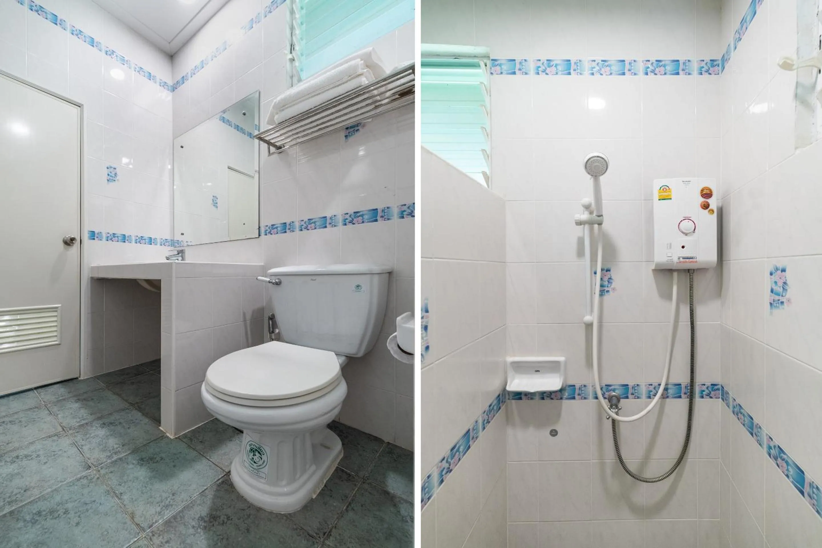 Bathroom in Capital O 805 Suan Palm Farm Nok Resort