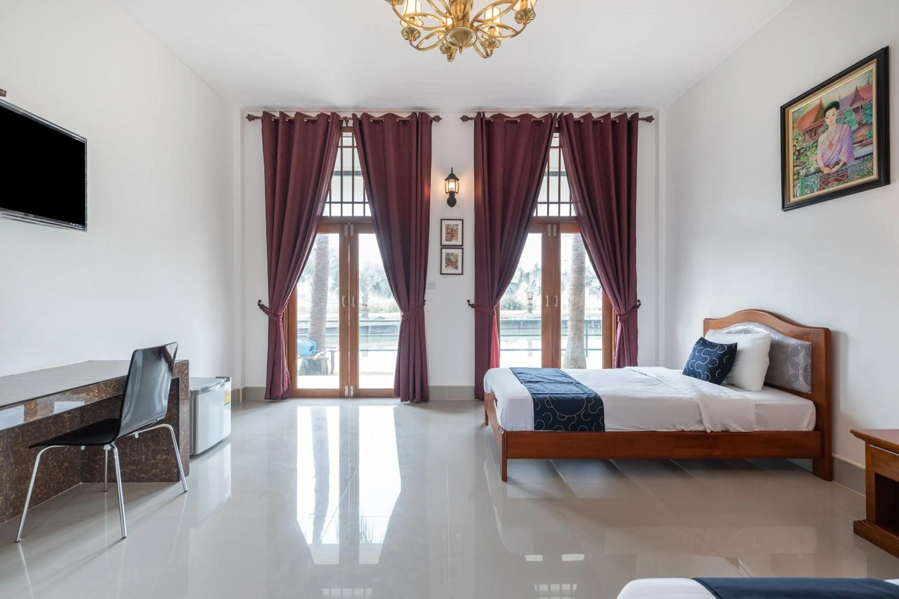 Bedroom in Capital O 805 Suan Palm Farm Nok Resort