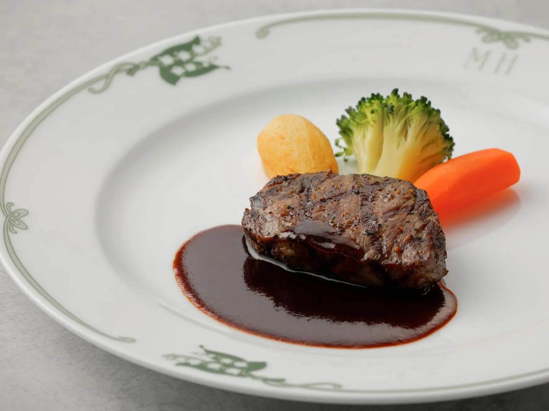 Food close-up in Mampei Hotel