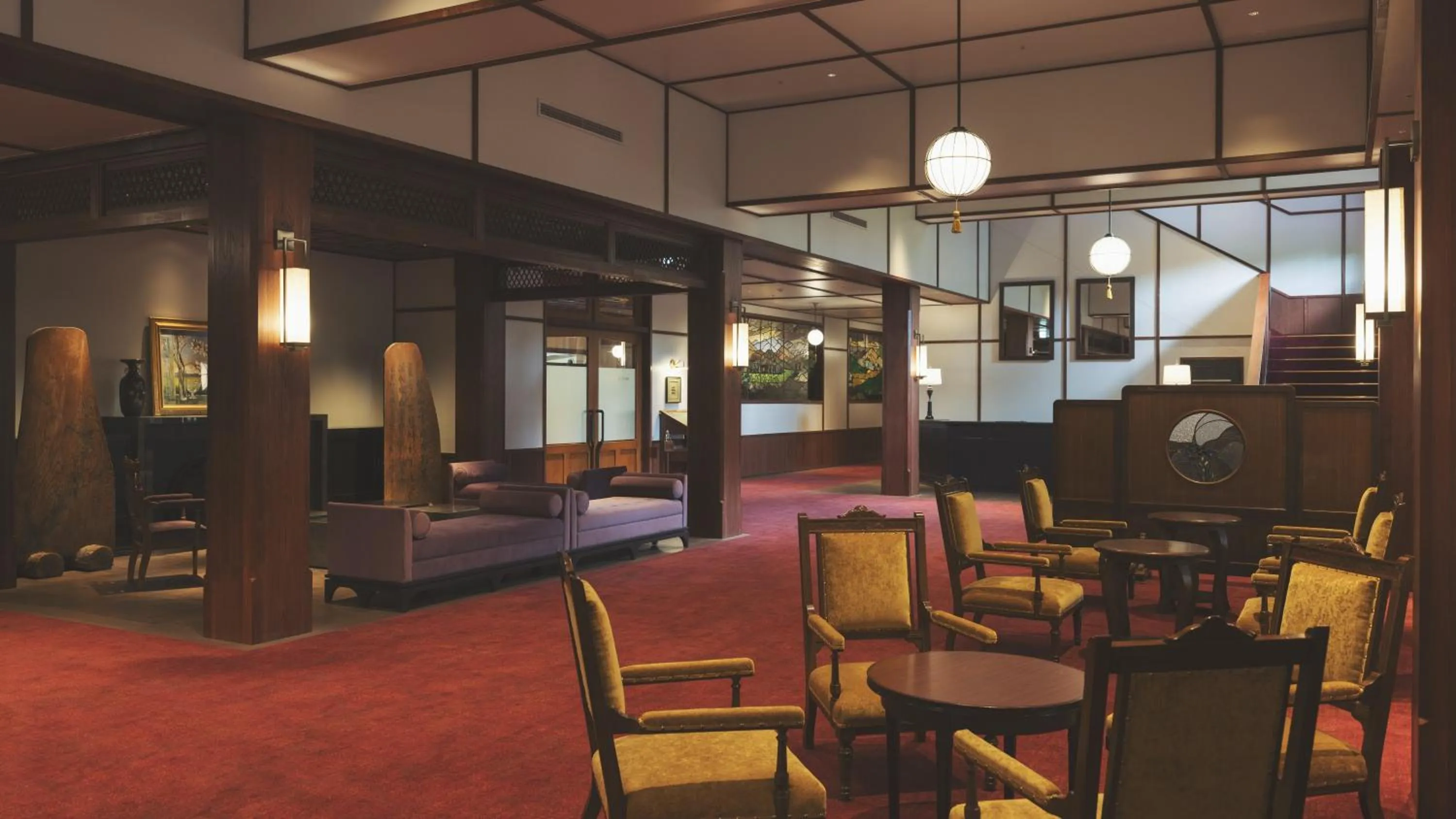 Lobby or reception in Mampei Hotel