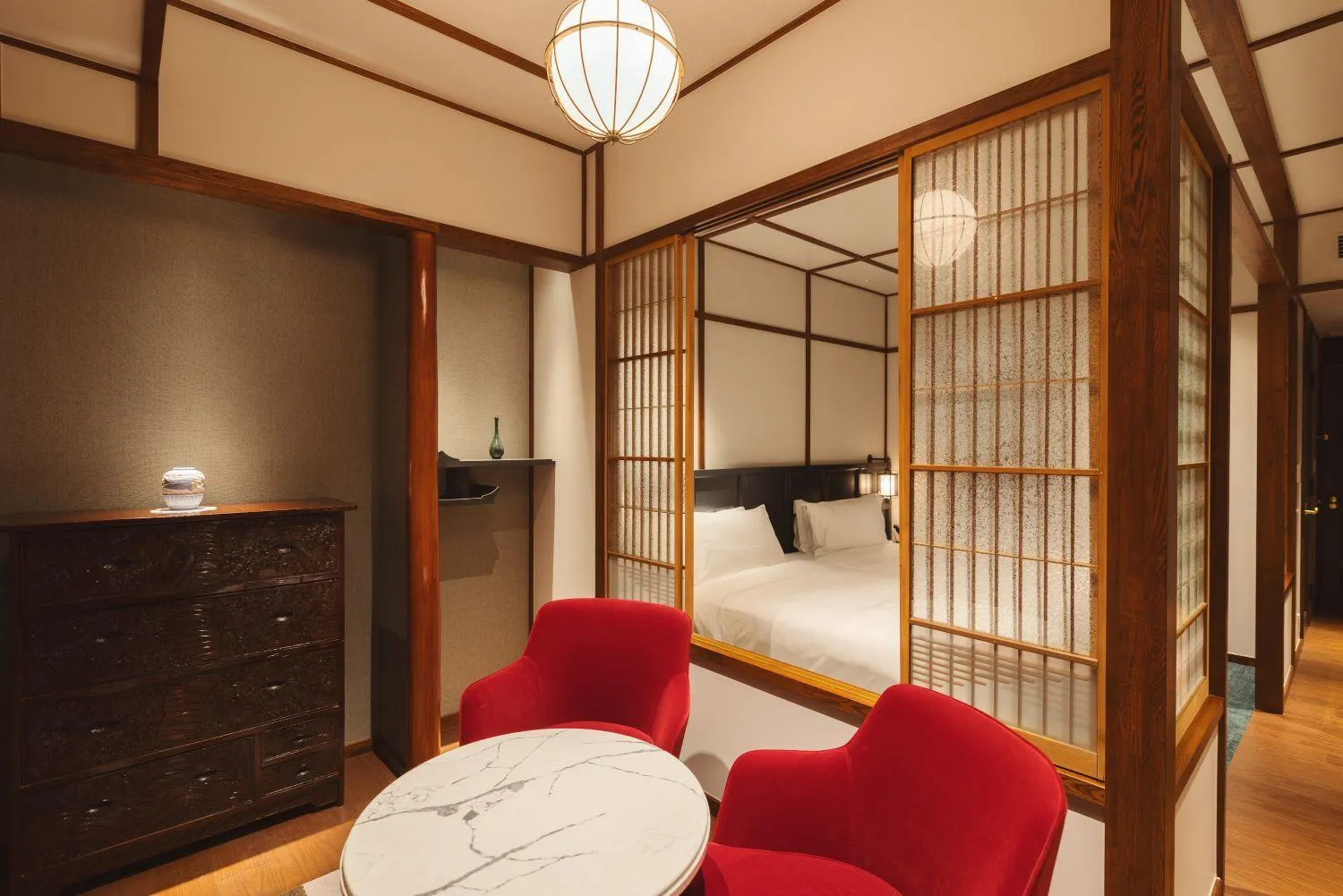 Photo of the whole room, Bed in Mampei Hotel