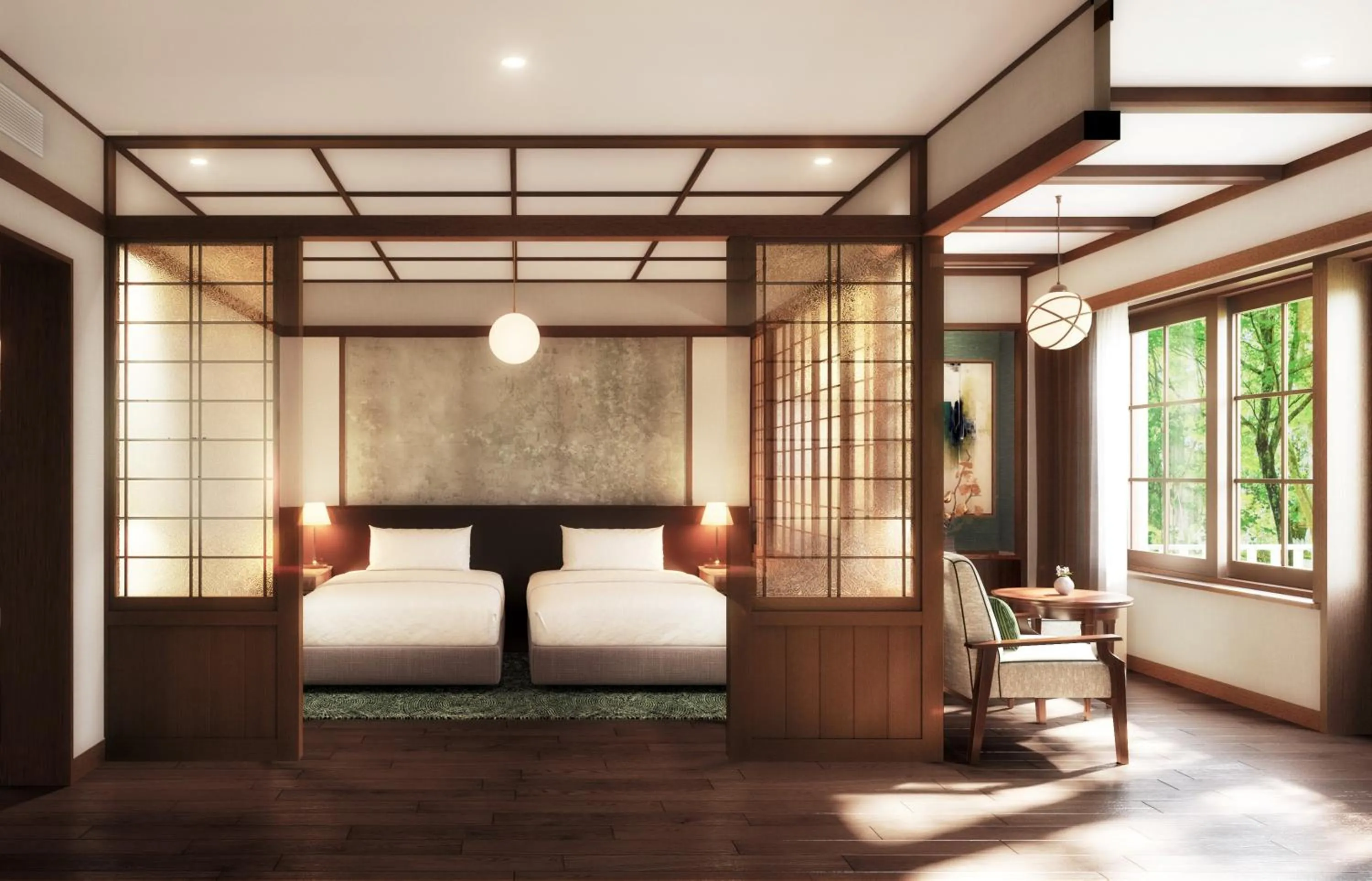 Photo of the whole room, Bed in Mampei Hotel