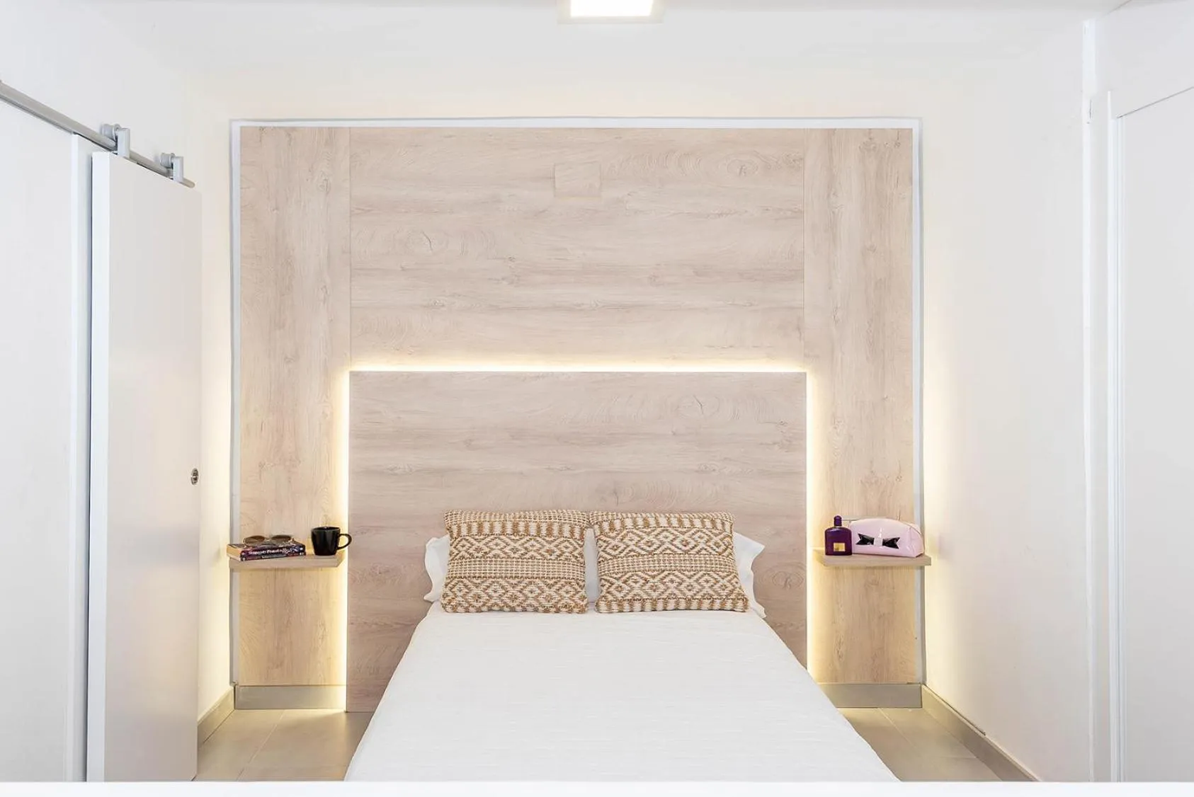 Bed in Enkala Apartamentos