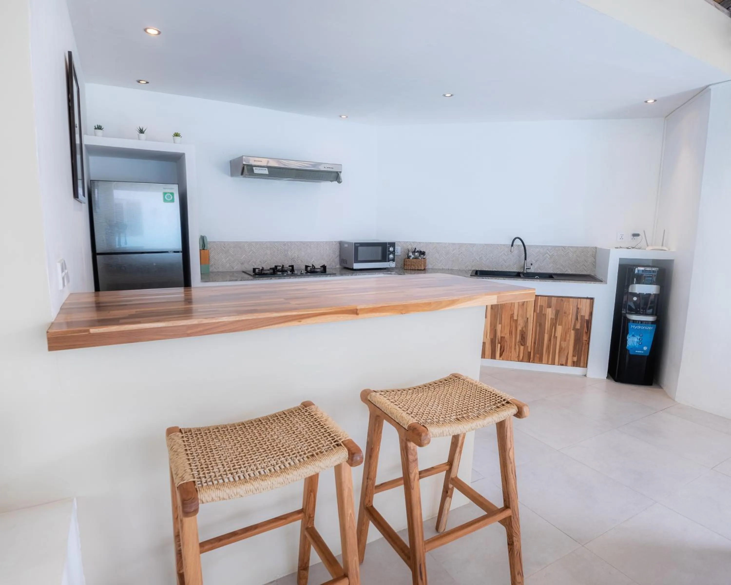 Kitchen or kitchenette in Villa Dipta