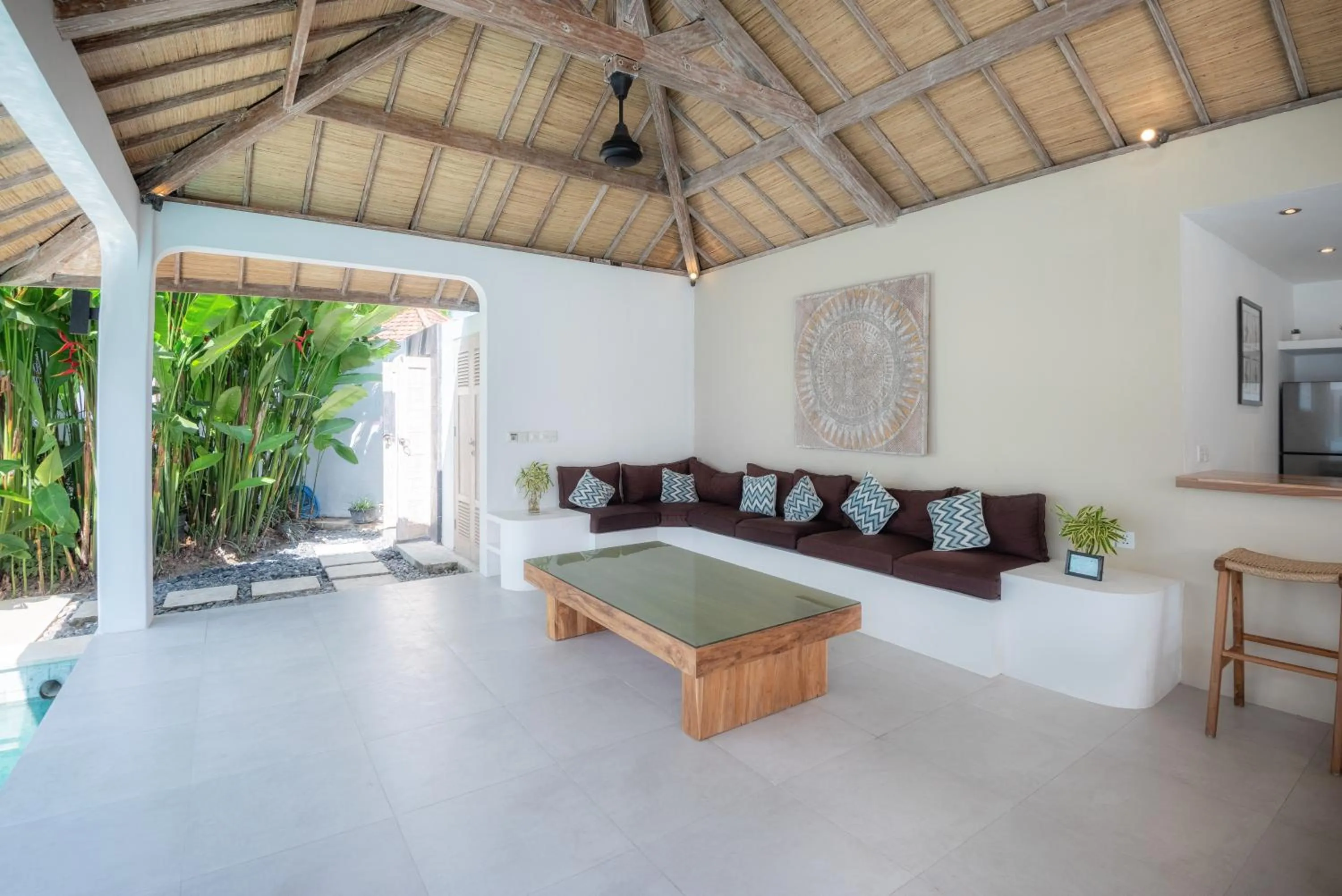 Living room in Villa Dipta