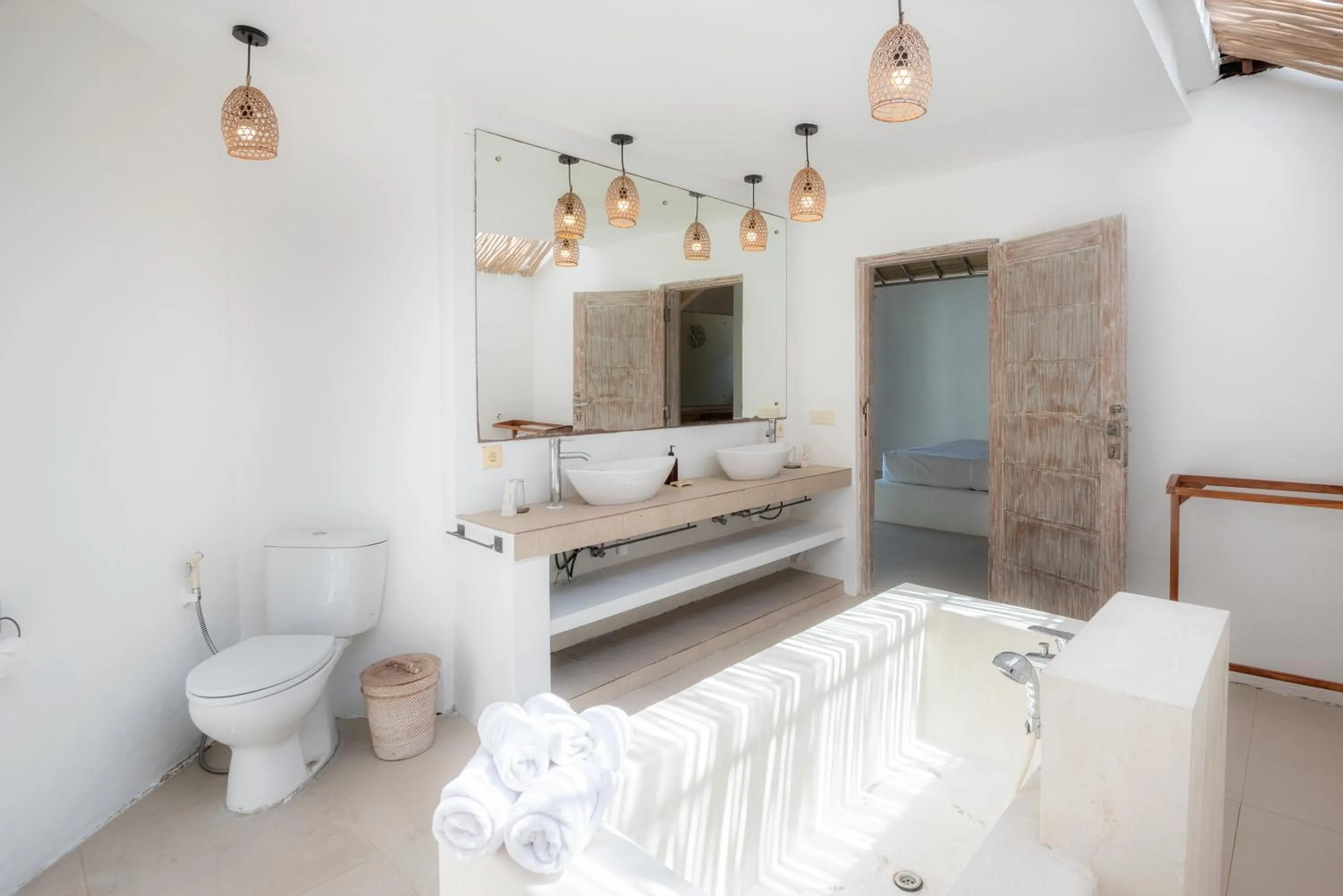 Shower in Villa Dipta