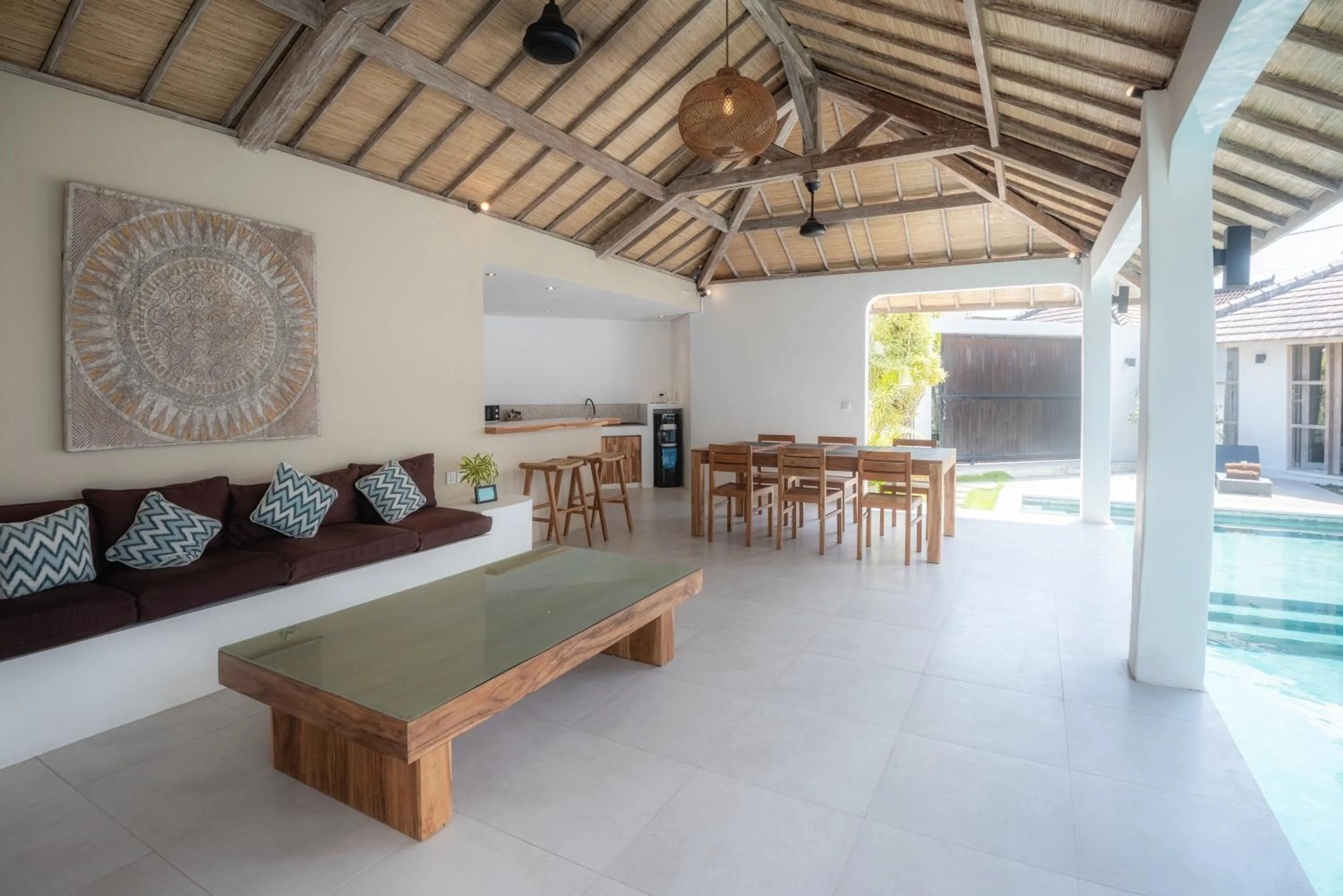 Living room in Villa Dipta