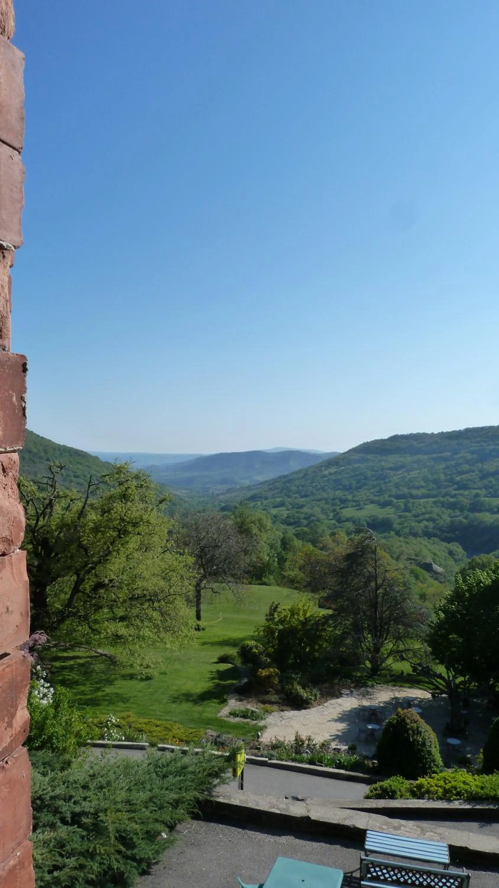 Mountain view in Logis Hôtel-restaurant La Mère Biquette