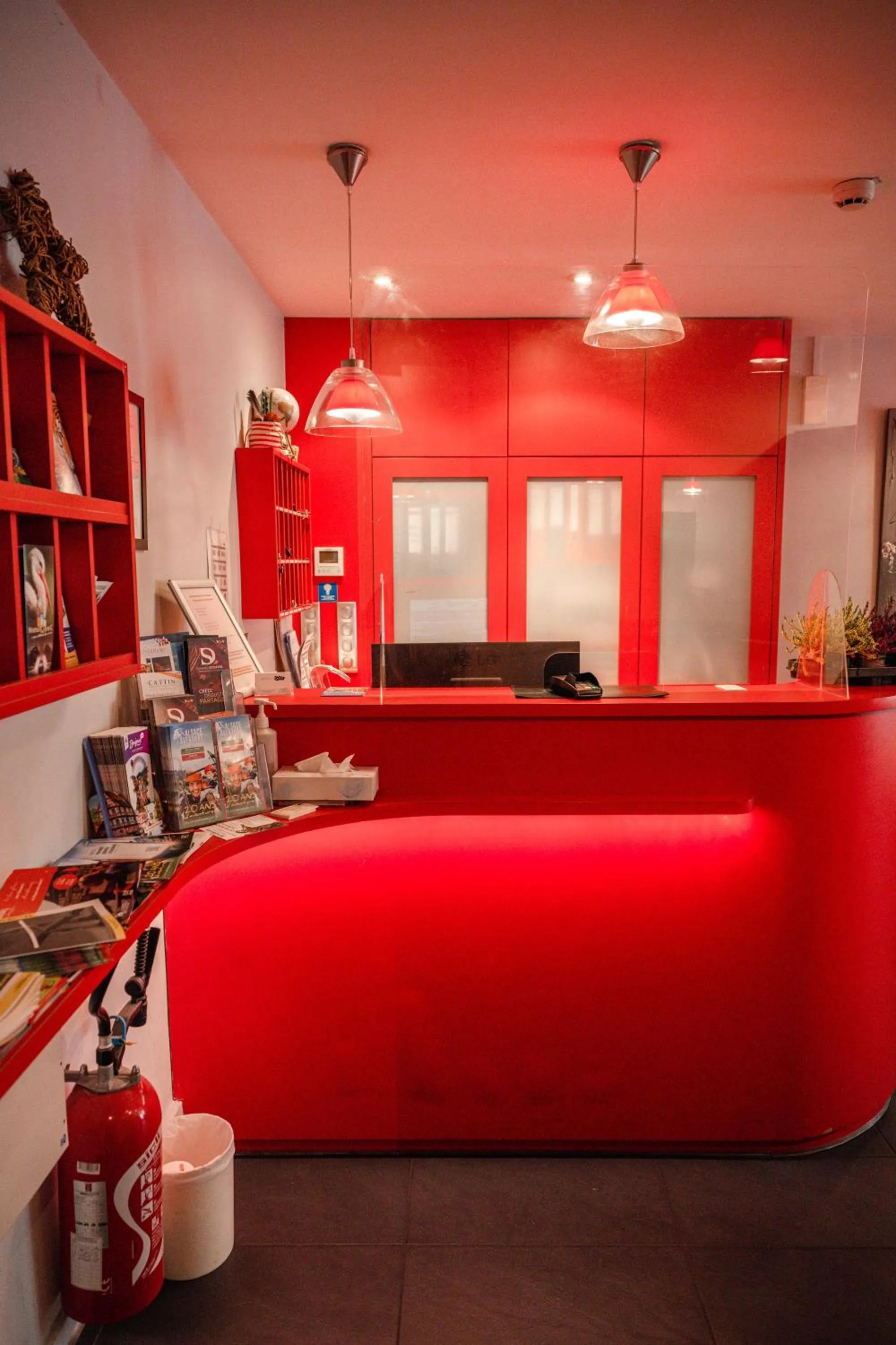 Lobby or reception in Hotel des Arts - Centre Cathédrale