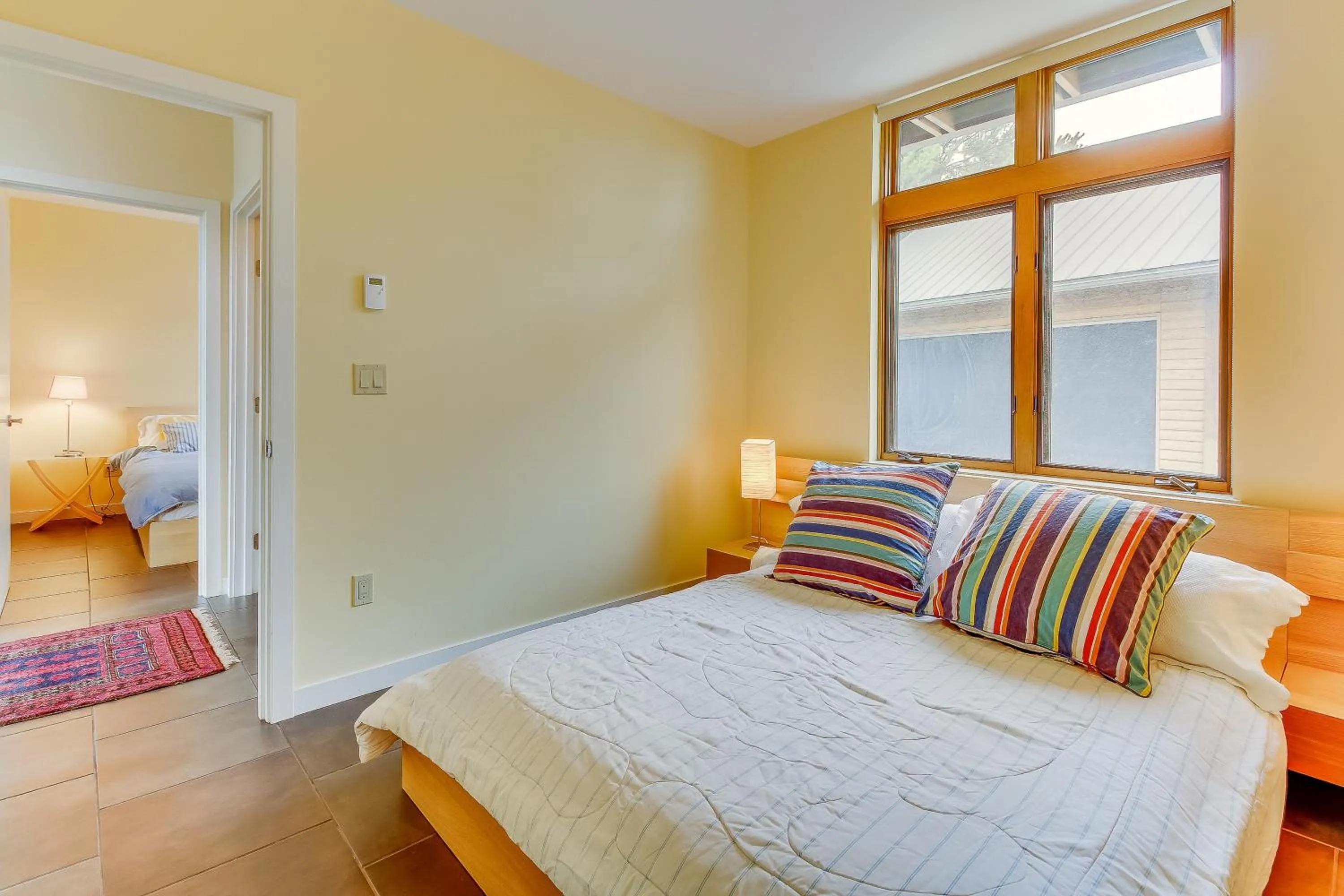 Bed in Fidalgo Island Waterfront Stunner