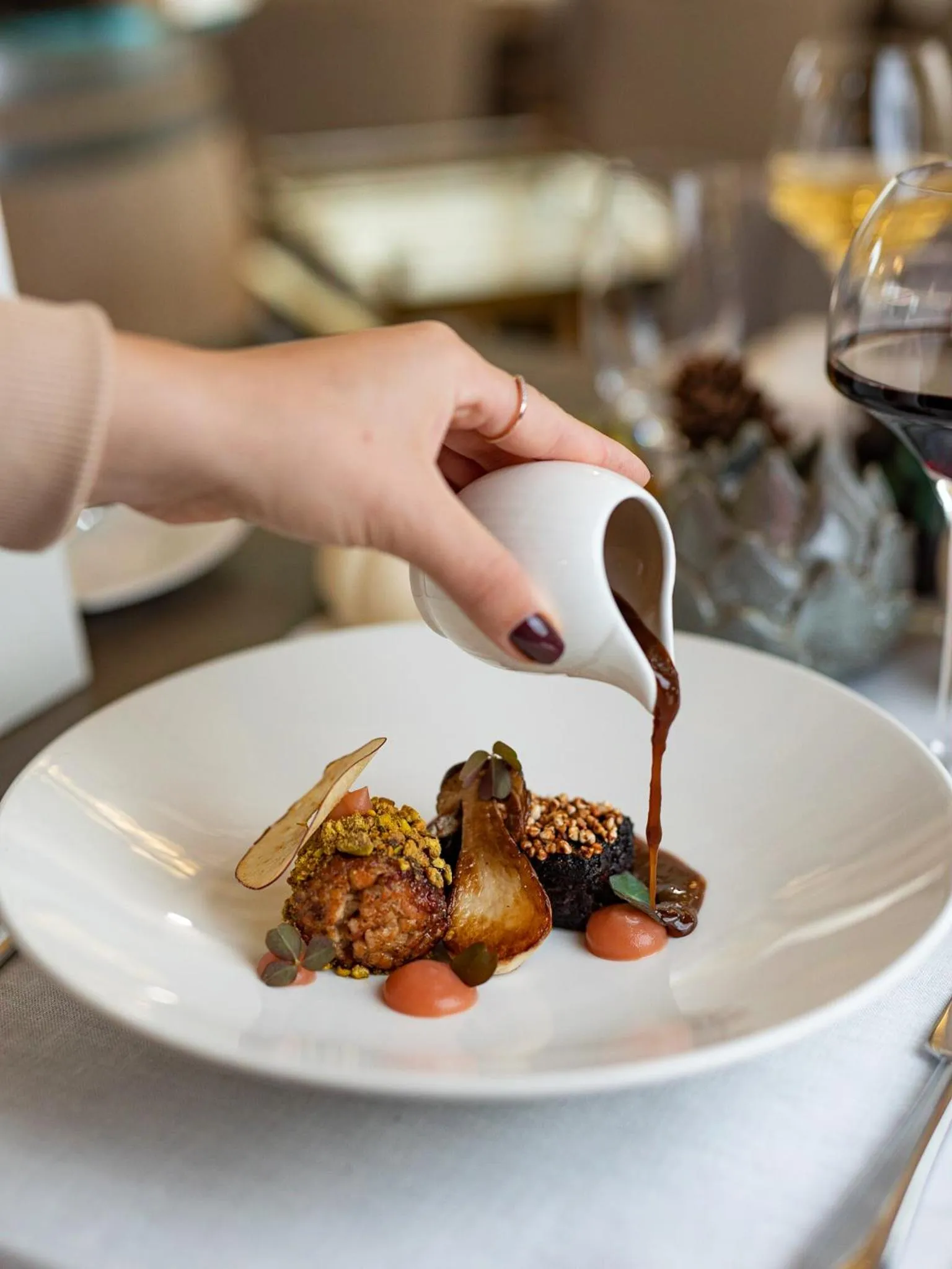 Restaurant/places to eat in Hotel & Spa Pałac Mała Wieś