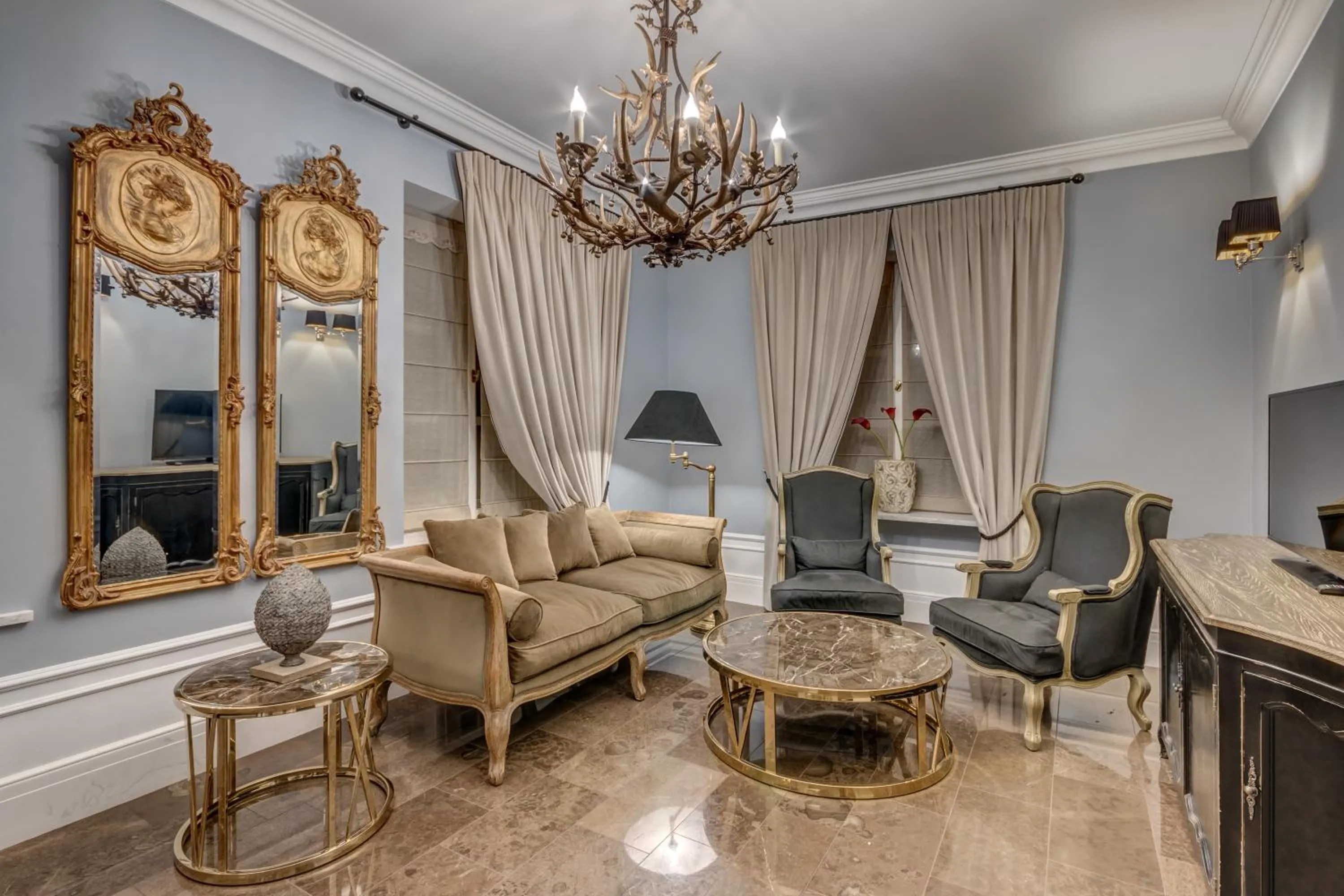 Living room in Hotel & Spa Pałac Mała Wieś