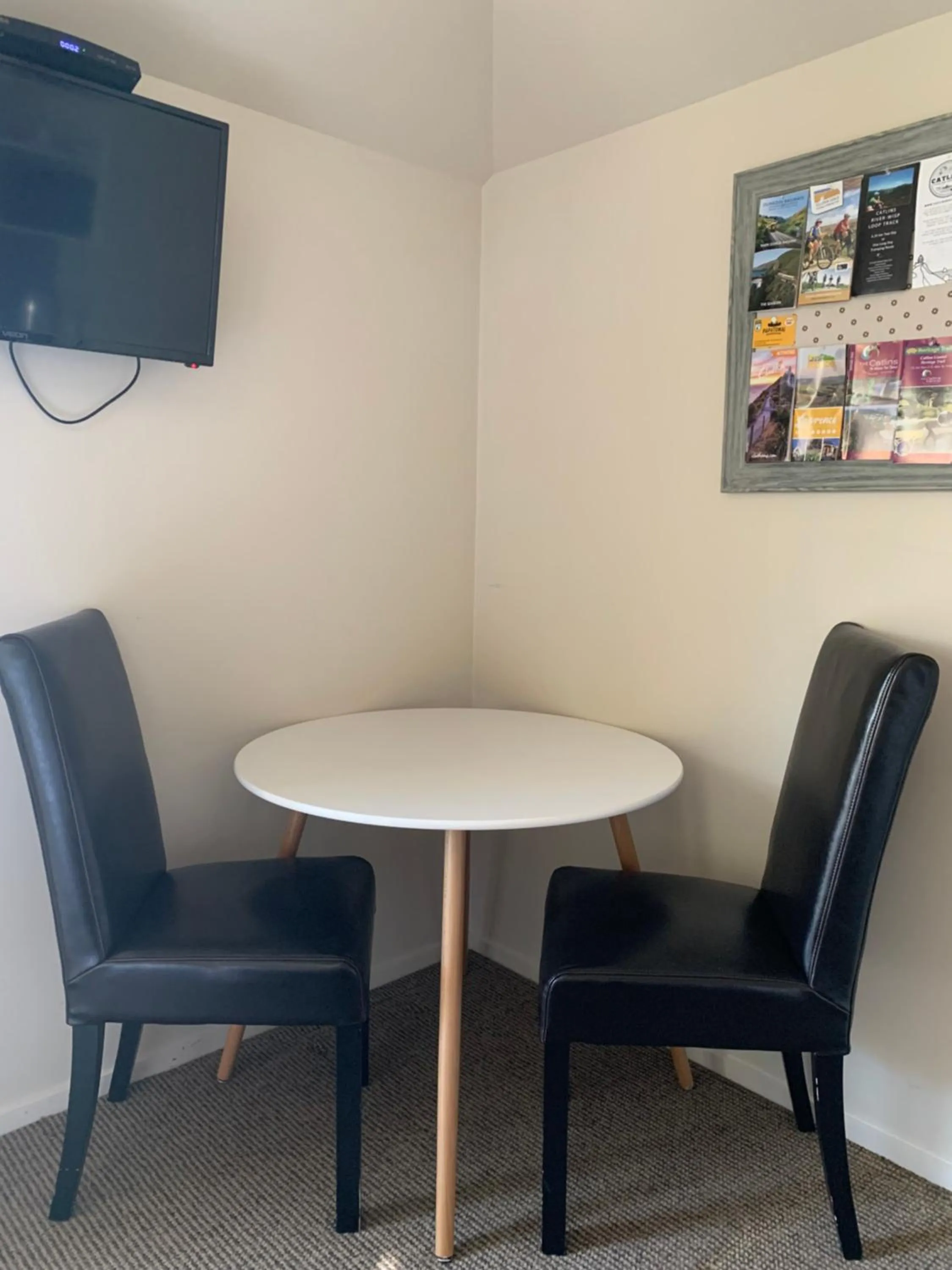 Living room in Blair Athol Accommodation