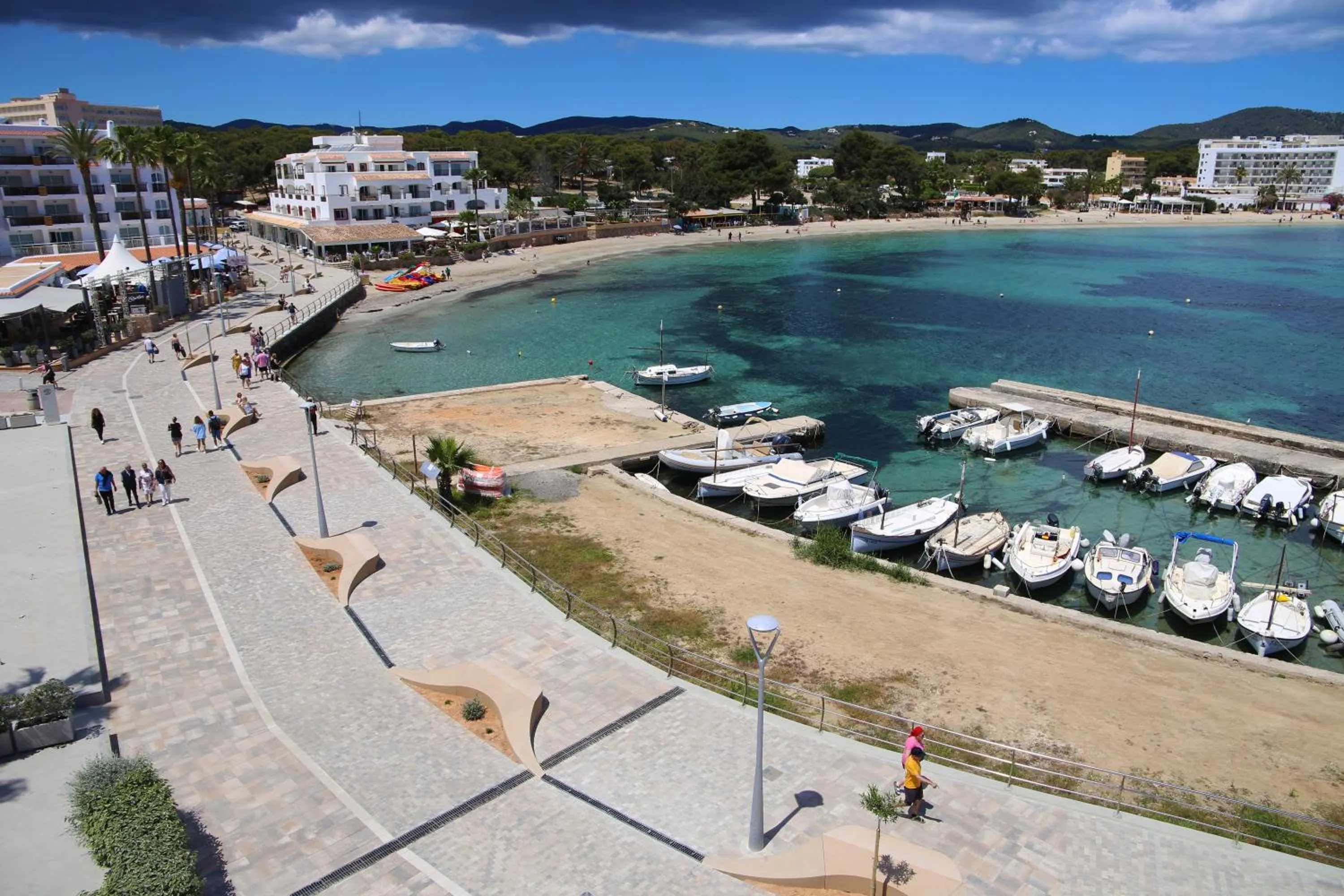 Beach in Apartamentos Playa Sol