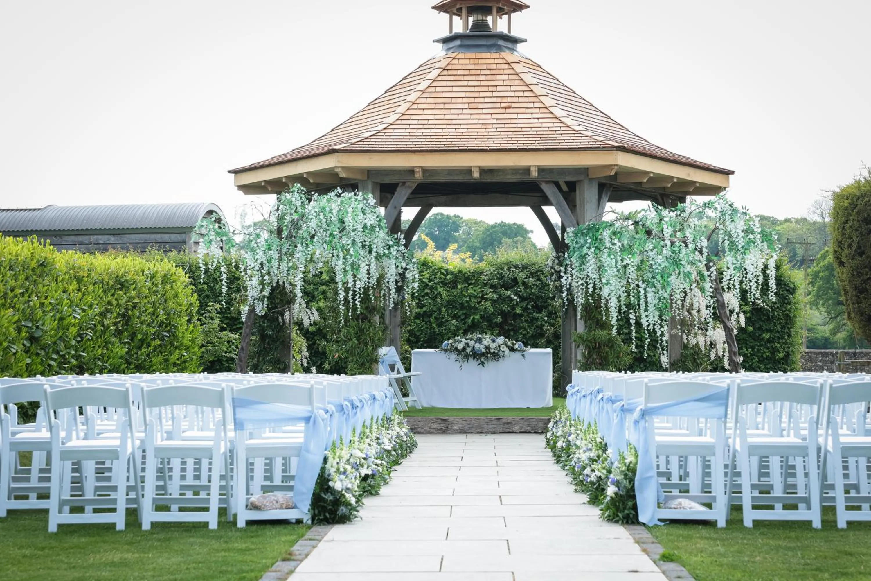 wedding in Old Selden Farm B&B