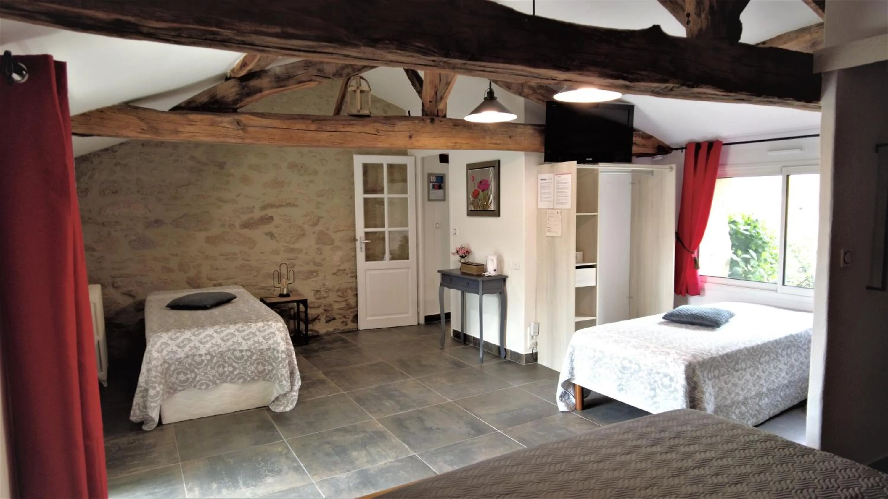 Bed in Au Petit Bignon