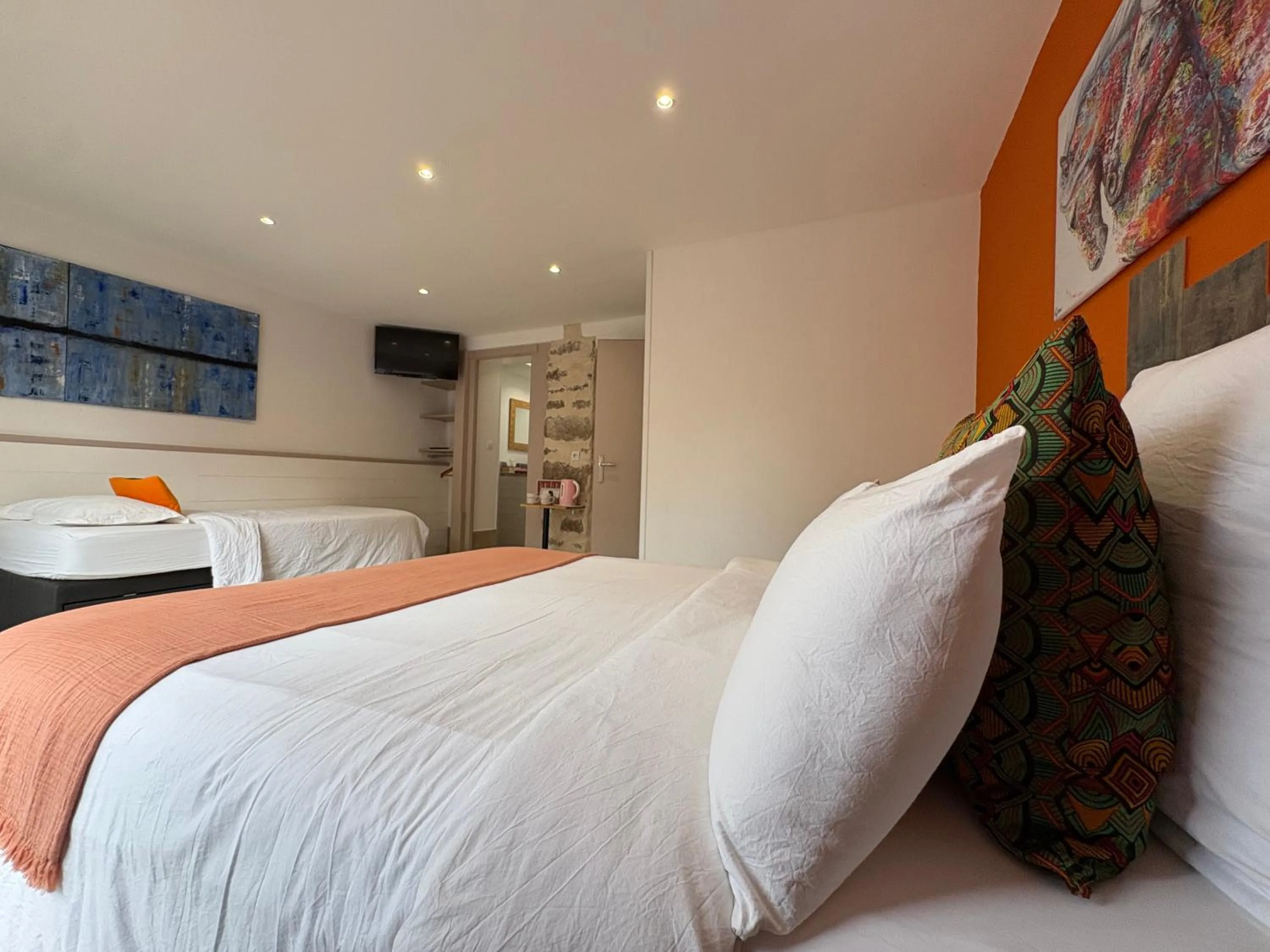 Bed in Au Petit Bignon