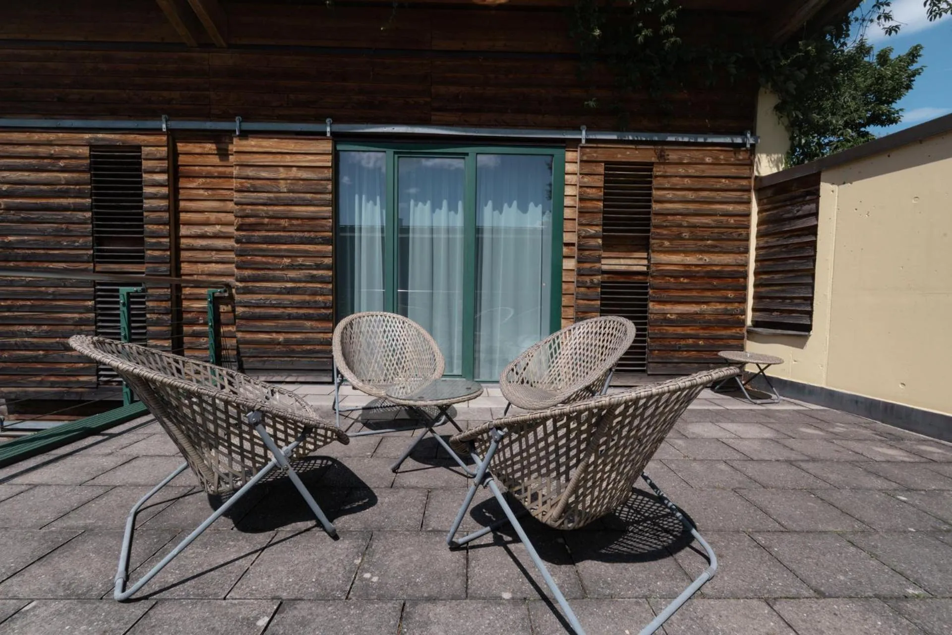 Balcony/Terrace in Scheck Hotel