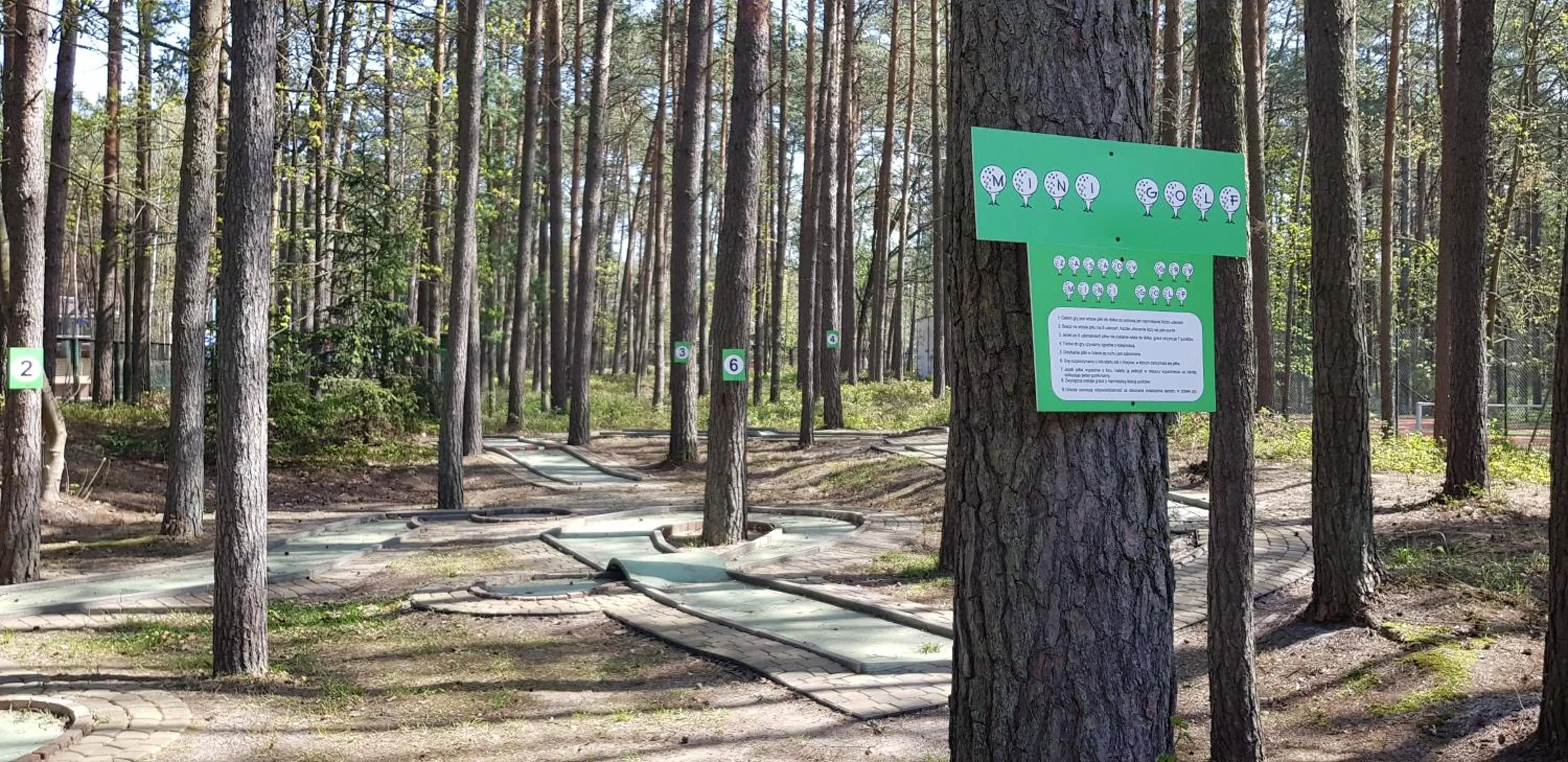 Minigolf in O.W. Krakus II - Domki i Pokoje