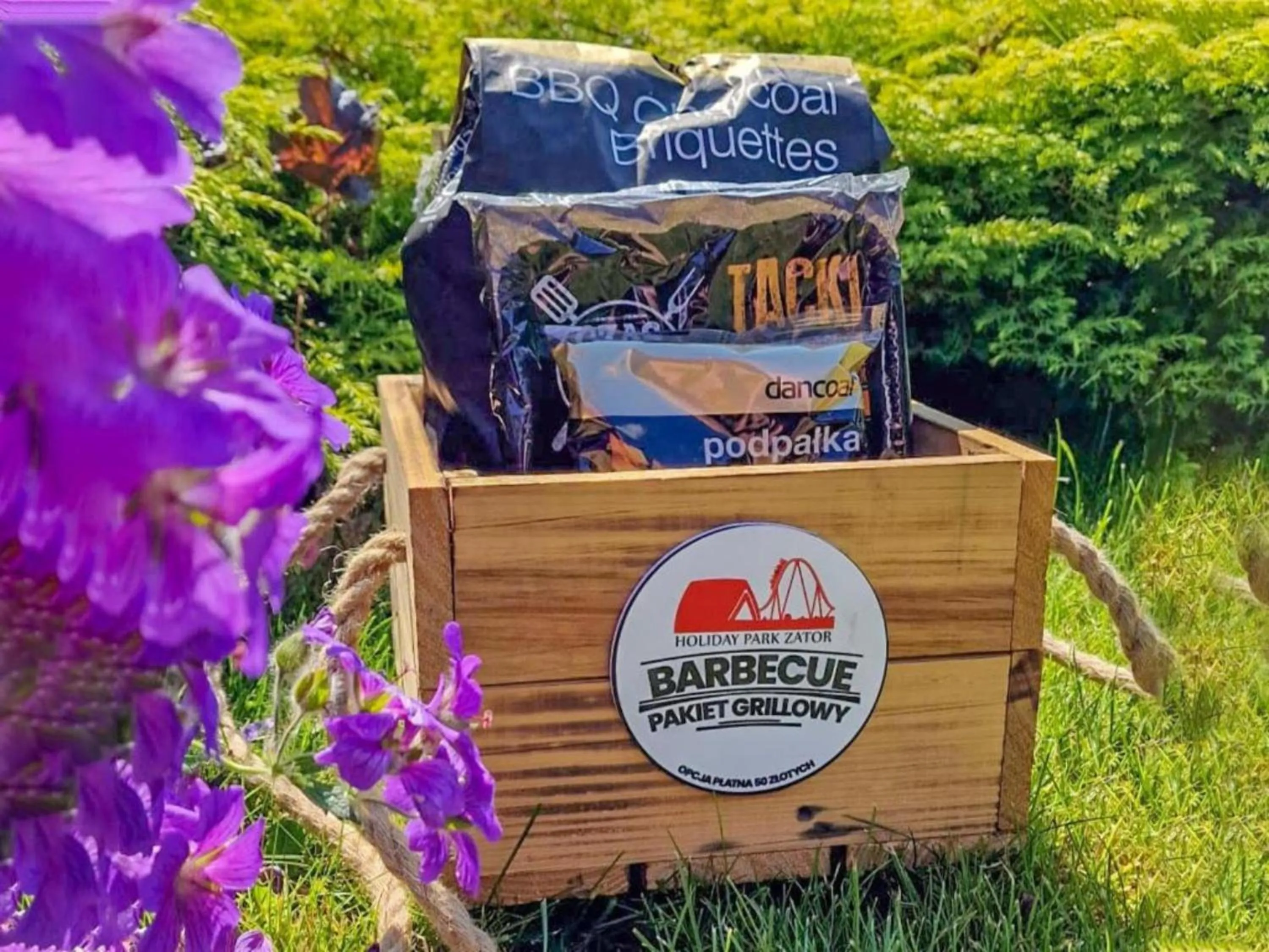 BBQ facilities in Holiday Park Zator